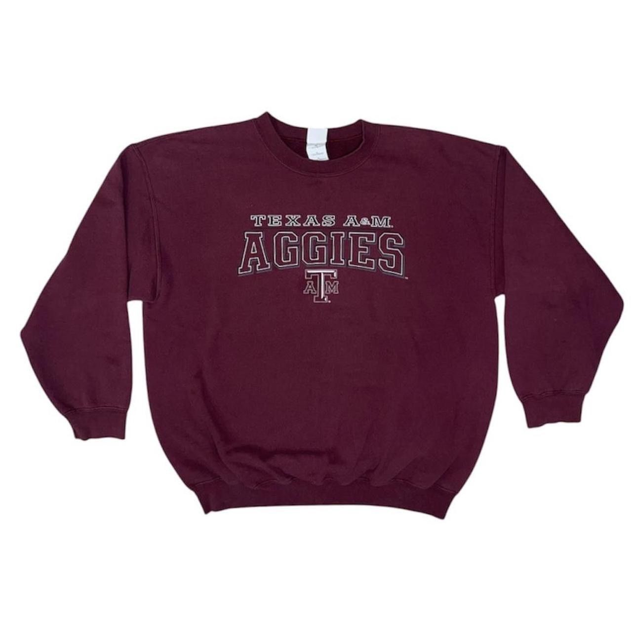Gildan × Vintage Vintage Texas A&M Aggies Maroon Crewneck Size US XL / EU 56 / 4 - 1 Thumbnail