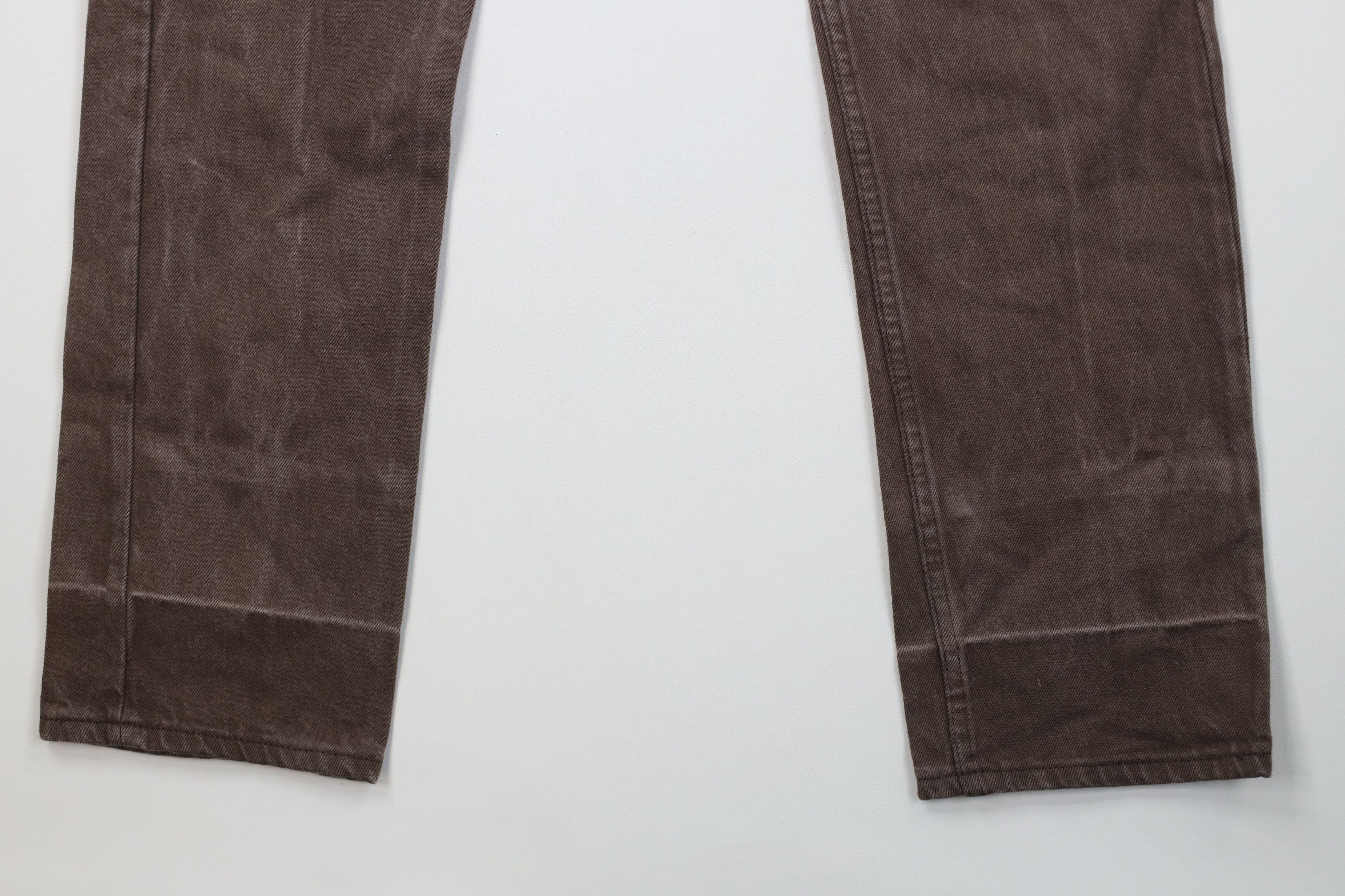 Levi's Vintage 80s Levis 501xx Button Fly Original Jeans Brown USA Size US 28 / EU 44 - 5 Thumbnail