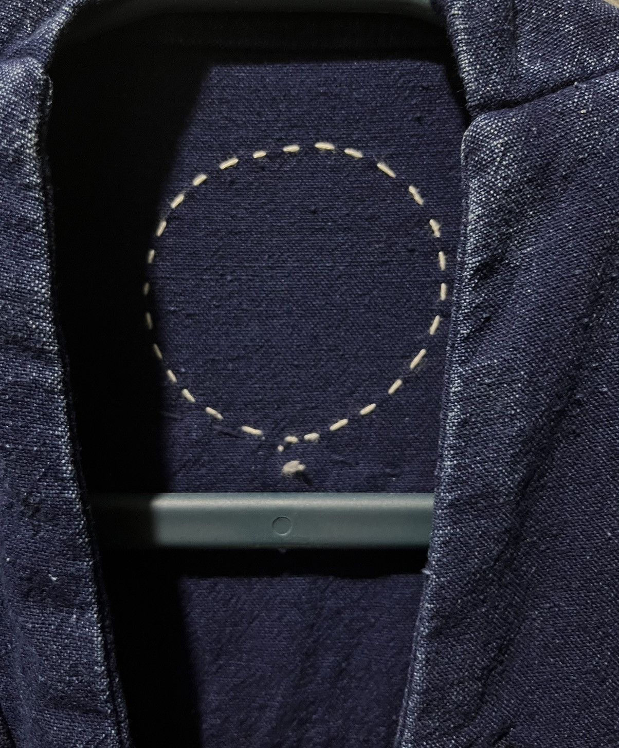 Cosmic Wonder Cosmic Wonder Bingo-kasuri Indigo Patchwork Sashiko Jacket Size US M / EU 48-50 / 2 - 12 Thumbnail