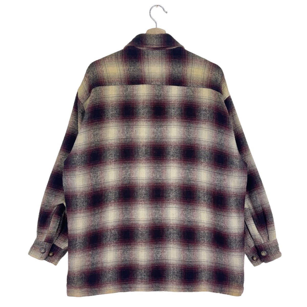 Flannel × Vintage 90’s Lucky Strike Shadow Plaid Size US M / EU 48-50 / 2 - 6 Thumbnail