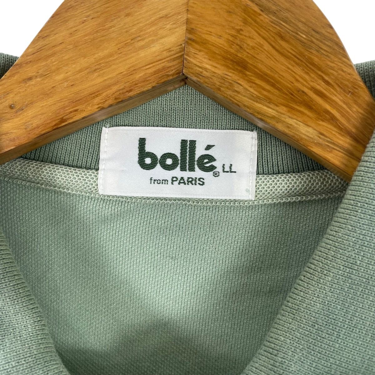 Bolle × Vintage Vintage 90s BOLLE Paris Collar Polo Shirt Size US L / EU 52-54 / 3 - 5 Thumbnail