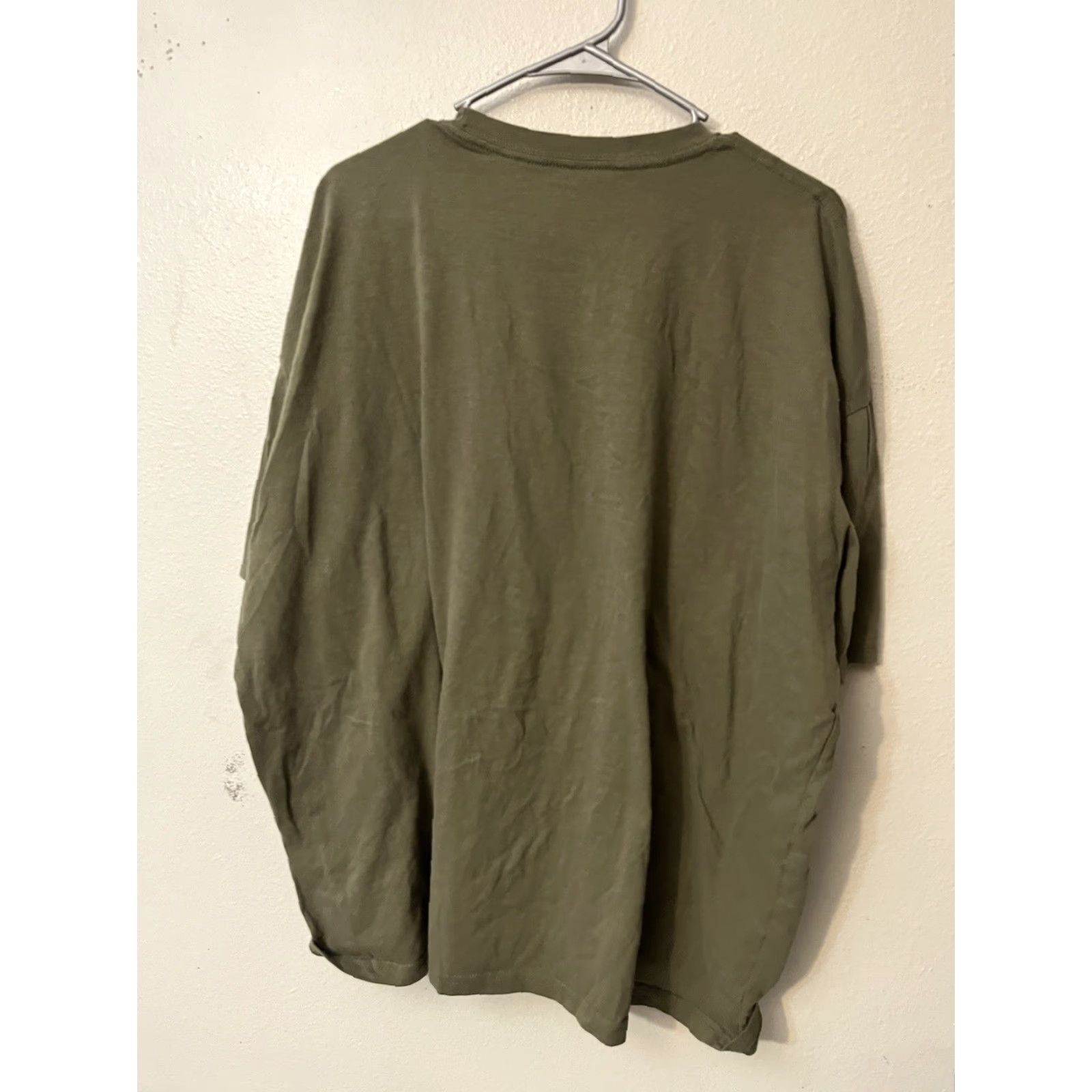 Vintage True Classic T-Shirt Mens 3XL Green Crew Neck Short Sleeve Cotton Blend Stretch All Seasons Modern Fit Classic Mens Shirt Size US XXL / EU 58 / 5 - 3 Thumbnail