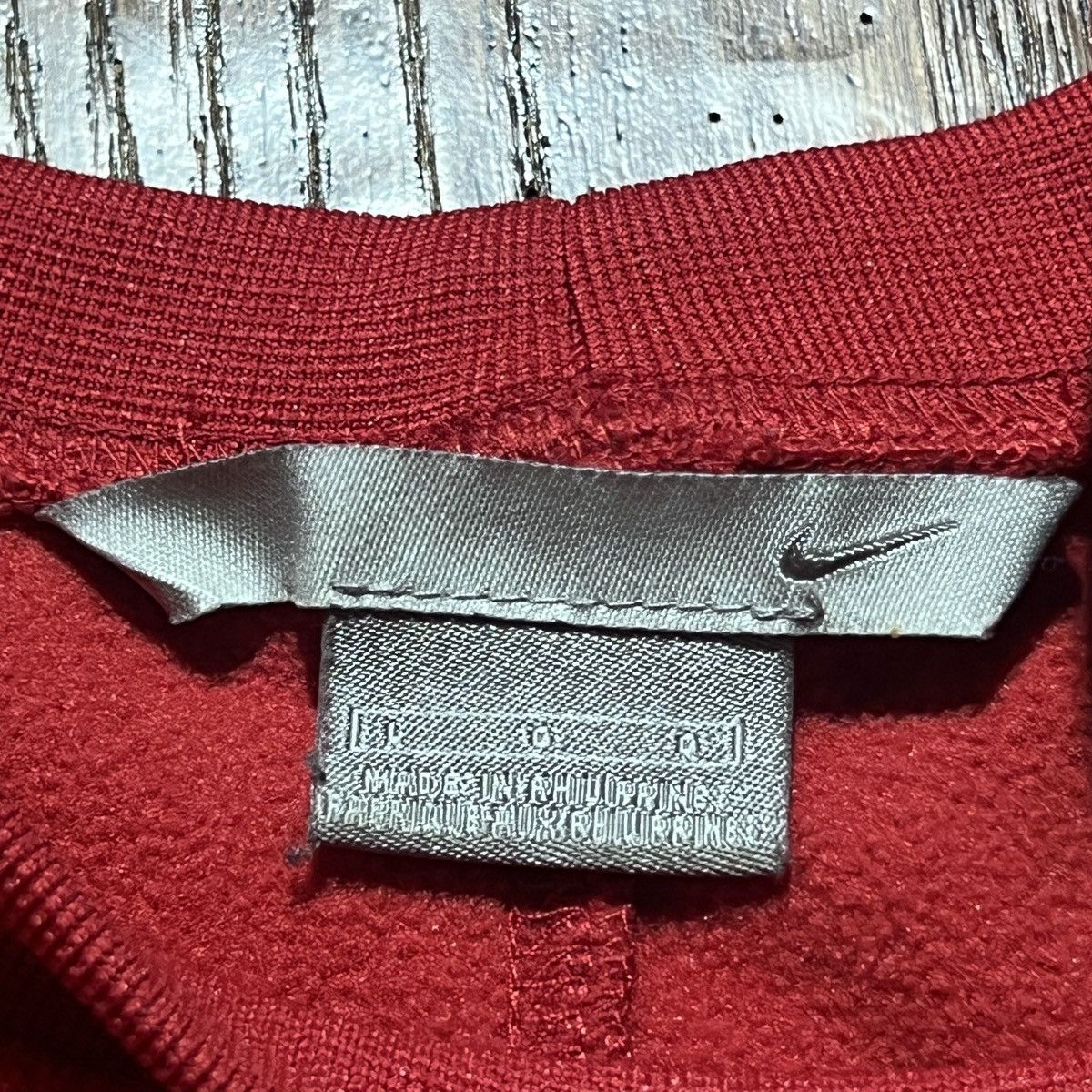 Nike × Vintage y2k nike fleece crewneck Size US L / EU 52-54 / 3 - 4 Thumbnail