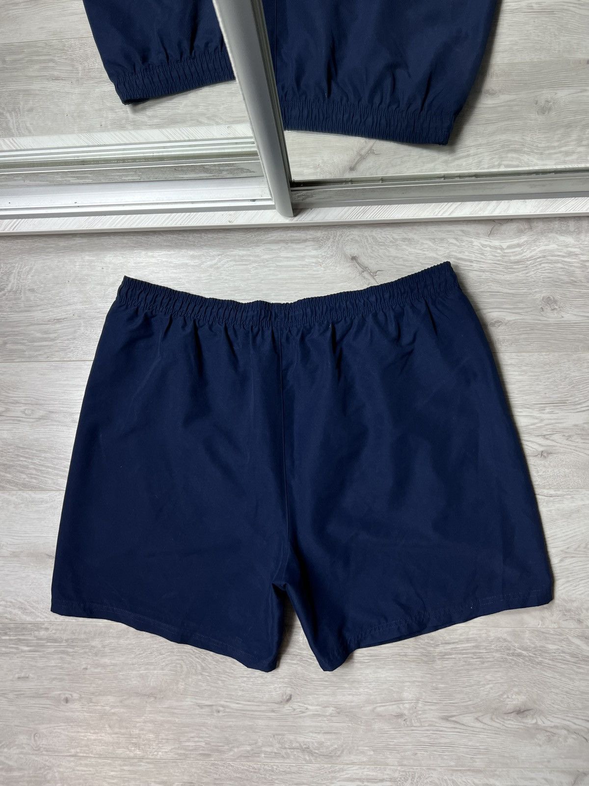 Vintage Vintage Yves Saint Laurent Blue Shorts YSL Logo Swimming Size US 40 / EU 56 - 8 Thumbnail