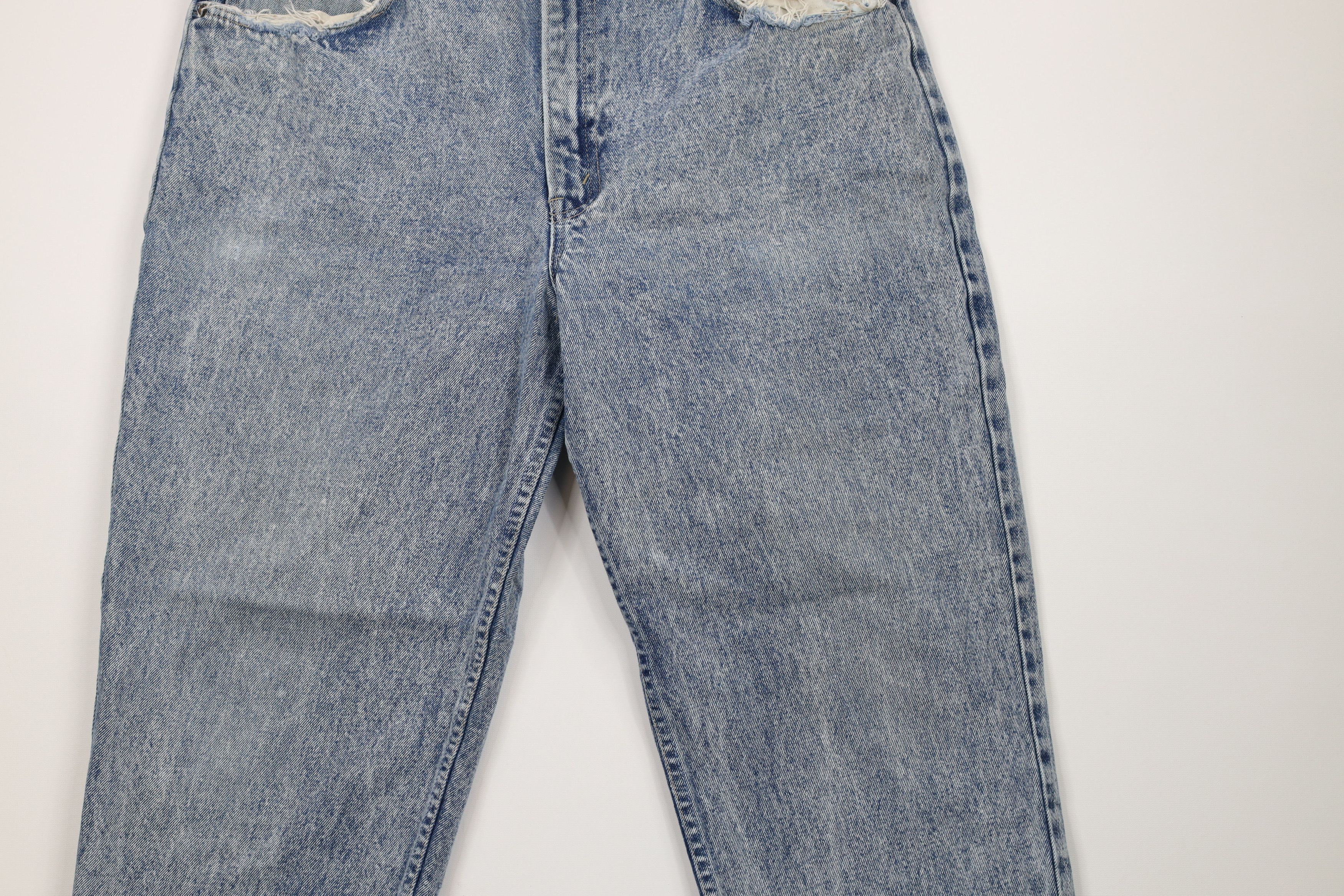 Vintage Vintage 90s Streetwear Acid Wash Straight Leg Denim Jeans Size US 38 / EU 54 - 3 Thumbnail