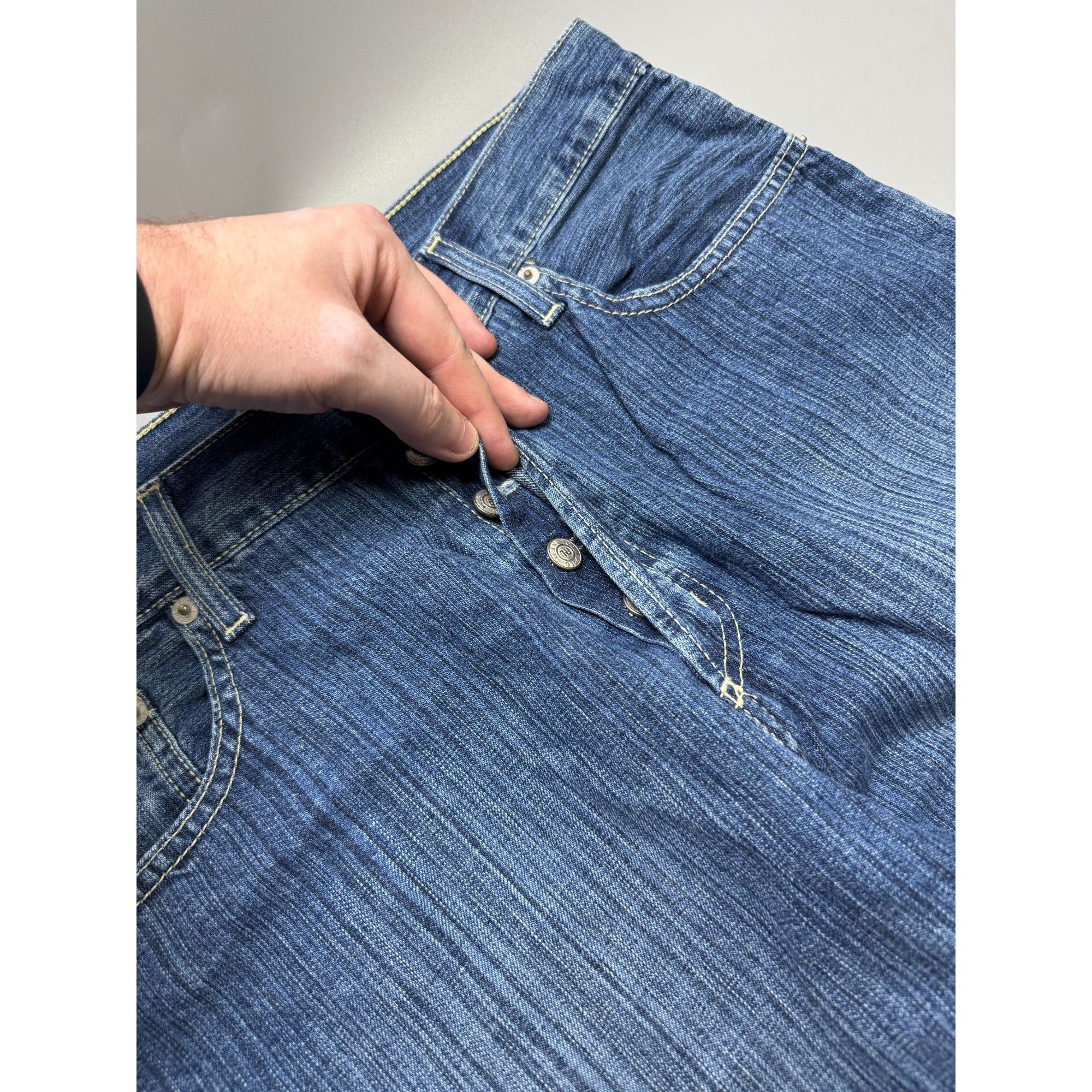 Polo Ralph Lauren Vintage Polo Jeans CO. Ralph Lauren Denim Jeans (Y1140) Size US 31 - 7 Thumbnail
