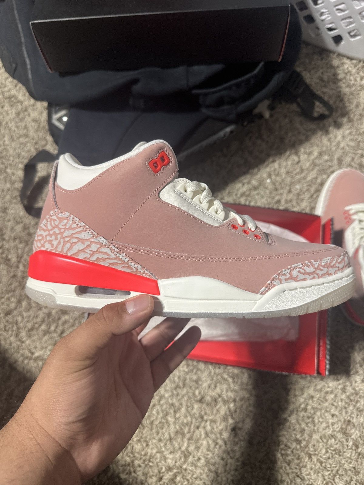 Jordan Brand Jordan 3 Retro ‘Rust Pink’ Size US 8.5 / EU 41-42 - 5 Thumbnail