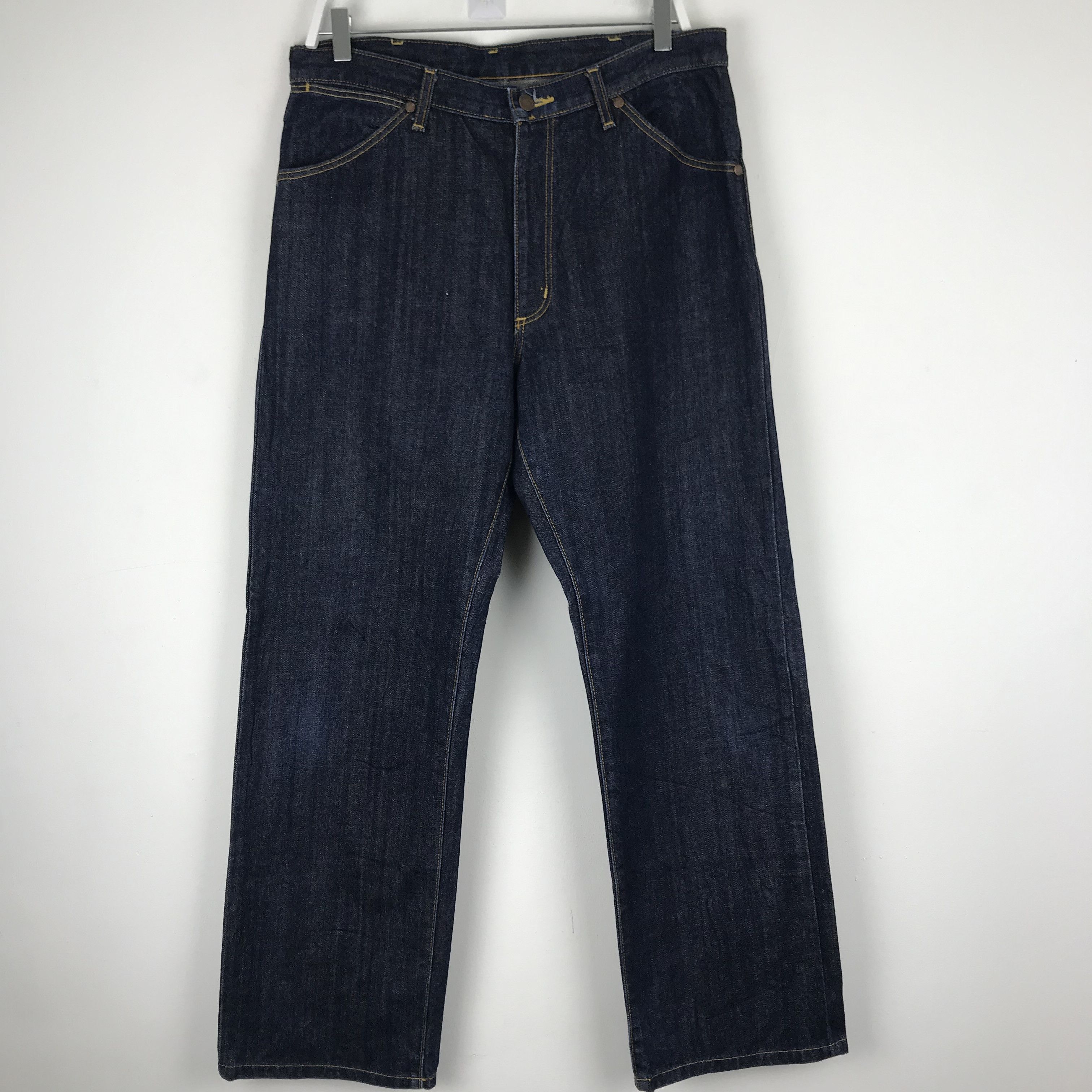Vintage × Wrangler X240 VTG WRANGLER BLUE BELL JEANS Size US 35 - 4 Thumbnail