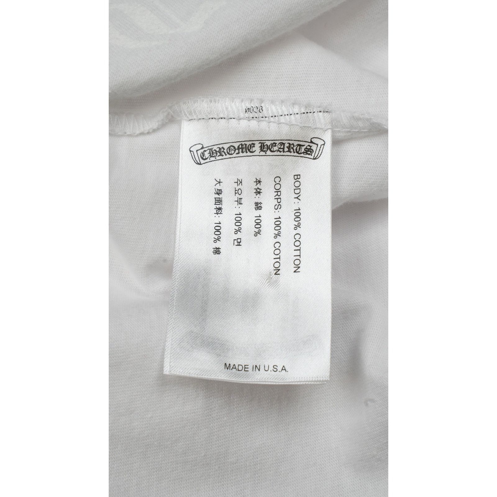 Chrome Hearts Yellow Neck Script Logo Long Sleeve Size US XL / EU 56 / 4 - 5 Thumbnail