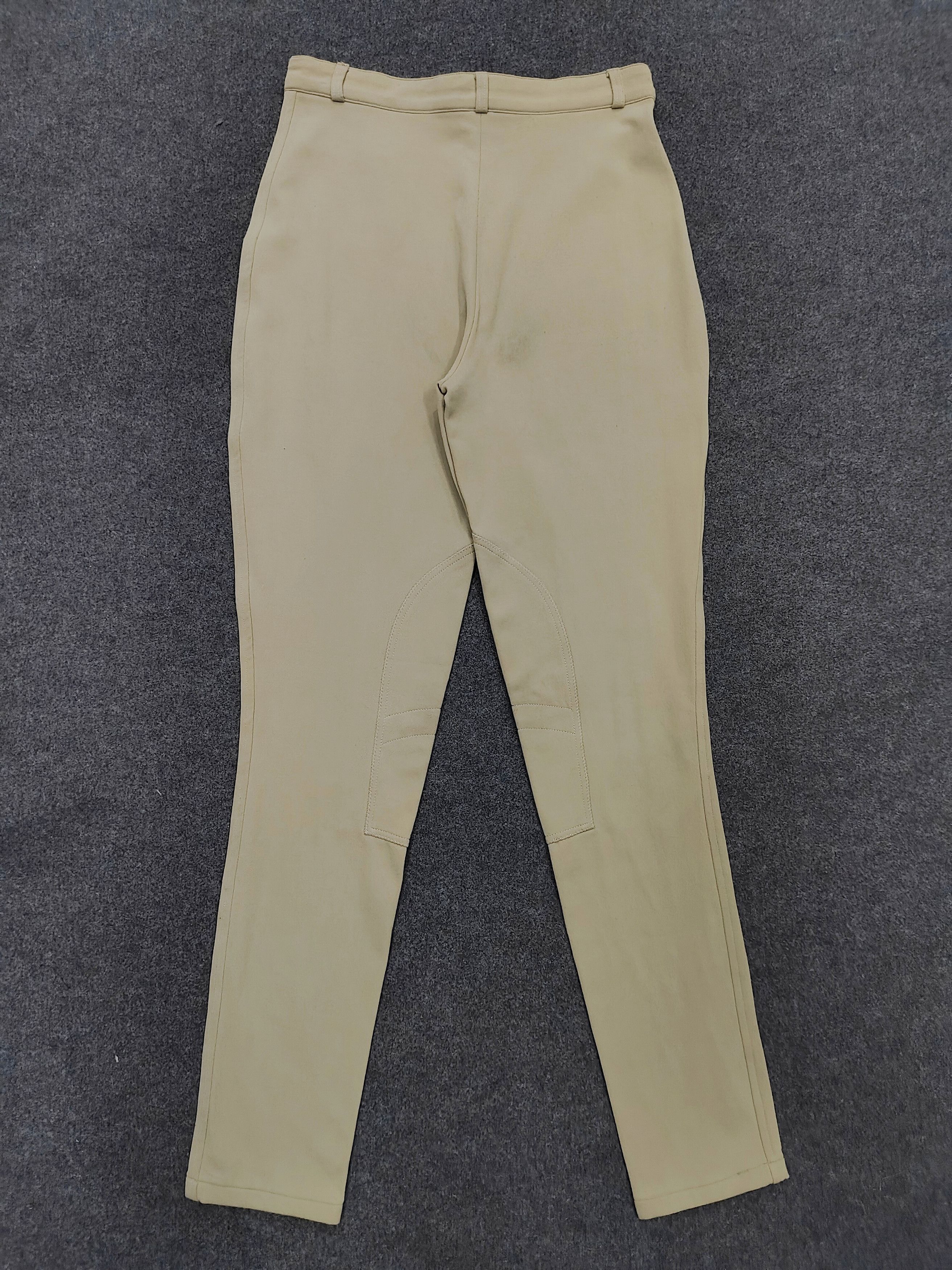 Gucci 90s Gucci- Minimalist Equestrian Riding Breeches Trousers Size 28" / US 6 / IT 42 - 4 Thumbnail