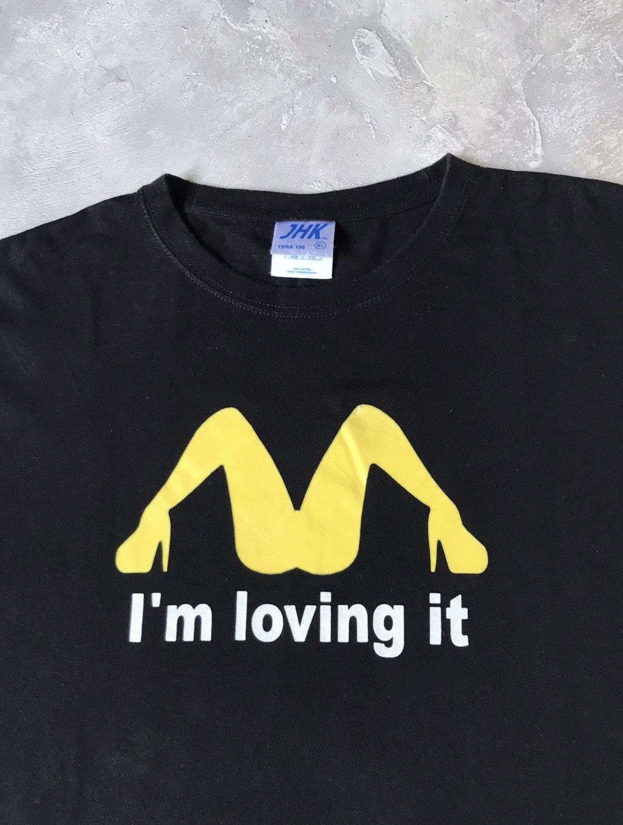 Vintage Humor Vintage "I love it" Tee like pornostar Size US XL / EU 56 / 4 - 4 Thumbnail