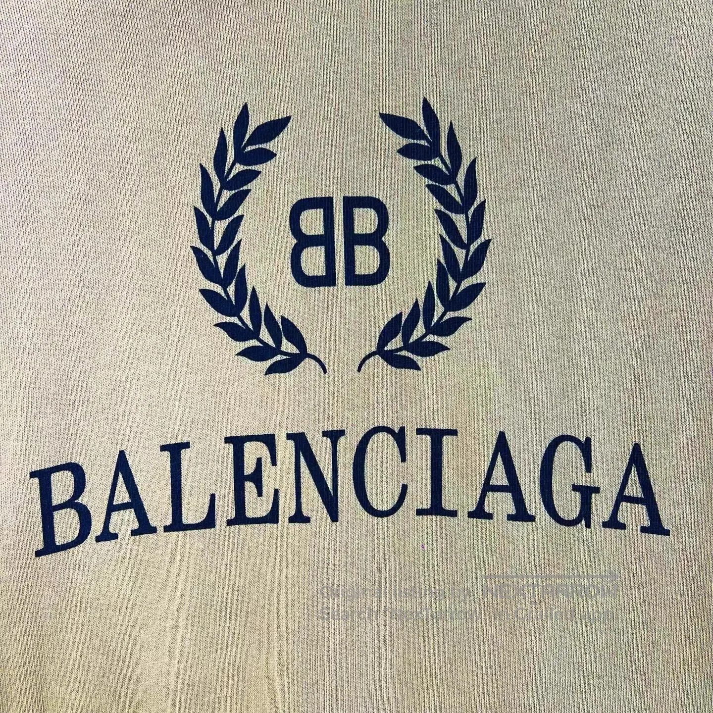 Balenciaga Yellow Oversized Hoodie with Front Pocket. Size US XS / EU 42 / 0 - 6 Thumbnail