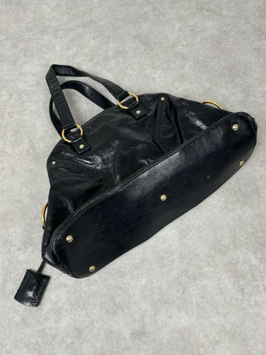 Yves Saint Laurent FW2010 Yves Saint Laurent Black Leather Muse Tote Bag Large Size ONE SIZE - 6 Thumbnail