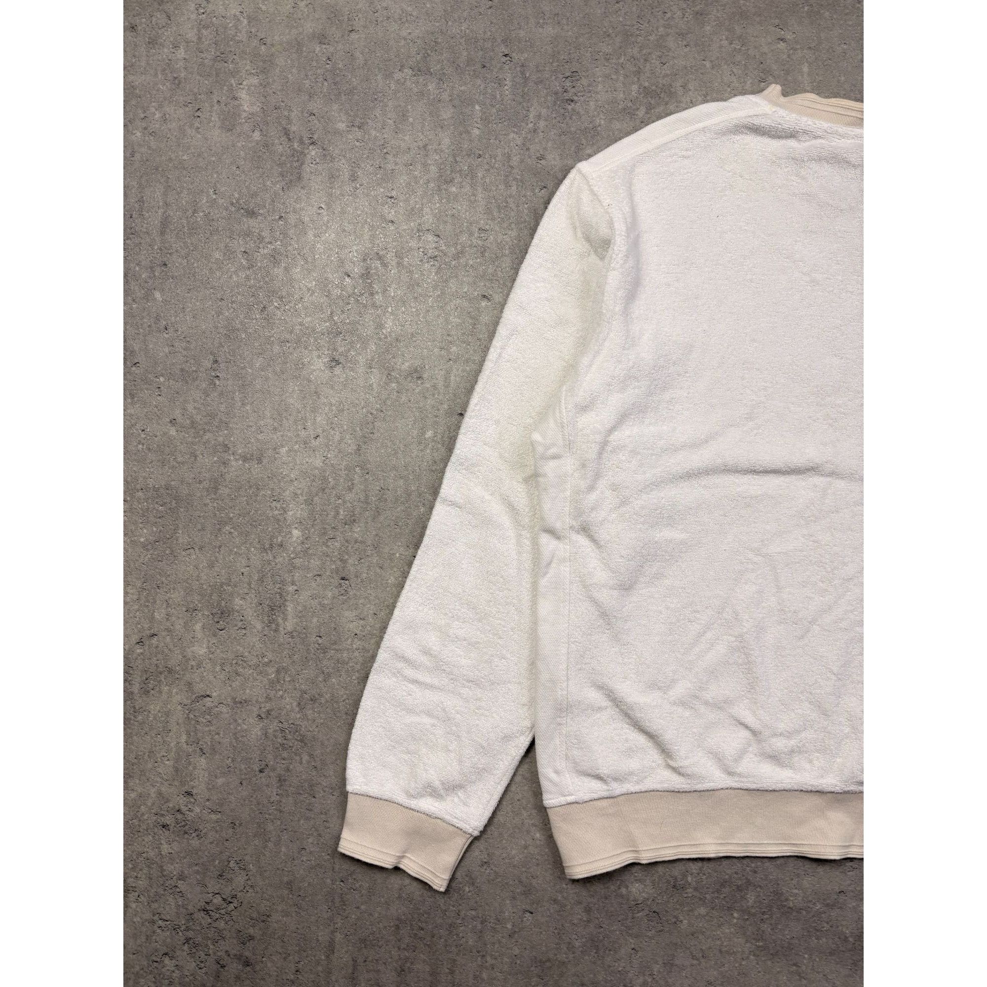 Orlebar Brown ORLEBAR BROWN Cream Terry Cloth Sweatshirt Size M Made in Po Size US M / EU 48-50 / 2 - 7 Thumbnail
