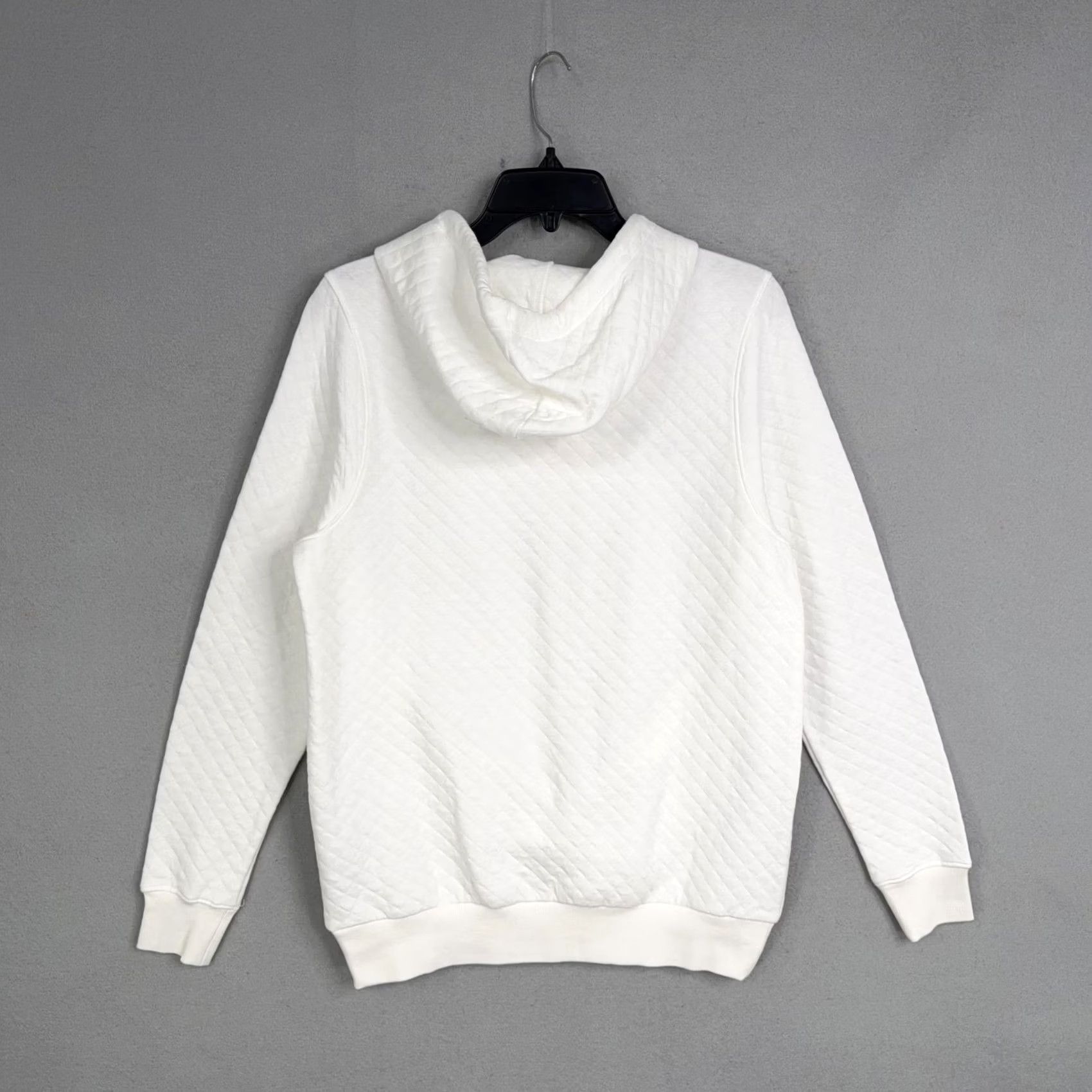 Vintage Gear for Sports Hoodie Mens Medium White Quilted Pullover Bozeman Elk Sweatshirt Size US M / EU 48-50 / 2 - 6 Thumbnail