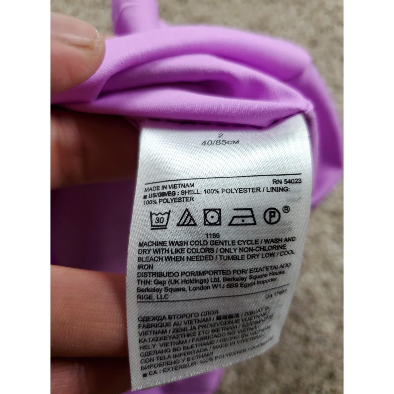Banana Republic VINTAGE Banana Republic Dress Womens Size 2 Purple Sleeveless Goddess Mini Spring Lined Size XS / US 0-2 / IT 36-38 - 5 Thumbnail