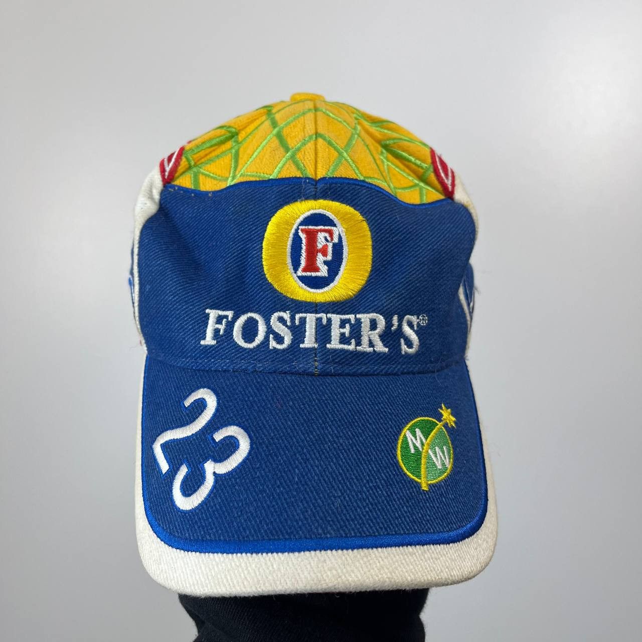 Other Vintage Fosters Racing Cap 90s Formula 1 Promo Snapback XL Size ONE SIZE - 1 Thumbnail