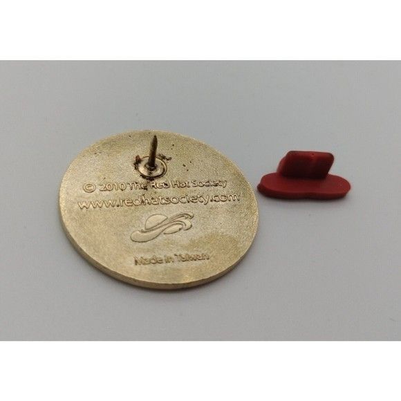 Other Official Supporting Red Hat Society Members Pin 2010 Womens Size ONE SIZE - 3 Thumbnail
