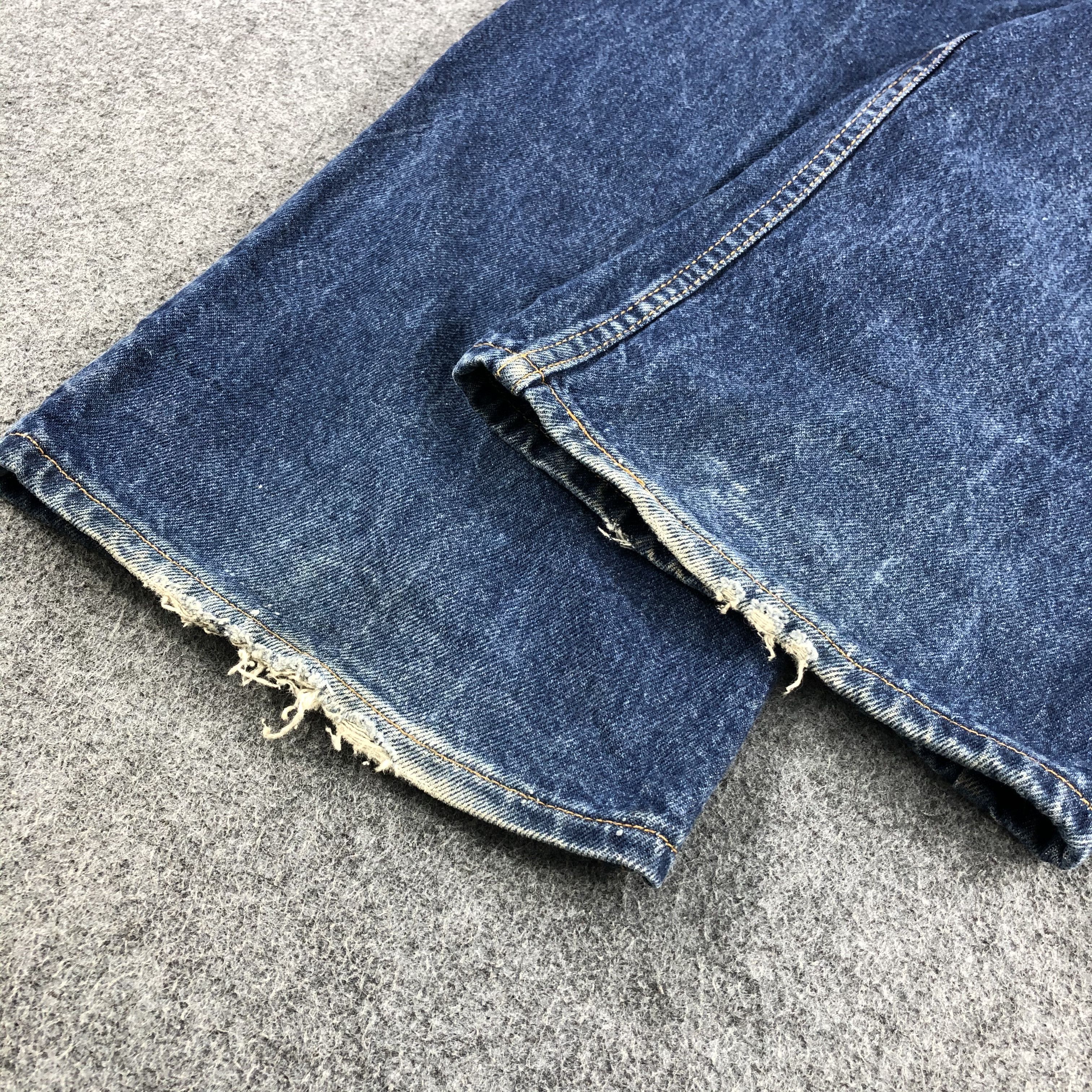 Levi's × Vintage Vintage 90s Levis 517 Flared Denim Jeans-JM809 Size US 40 / EU 56 - 5 Thumbnail