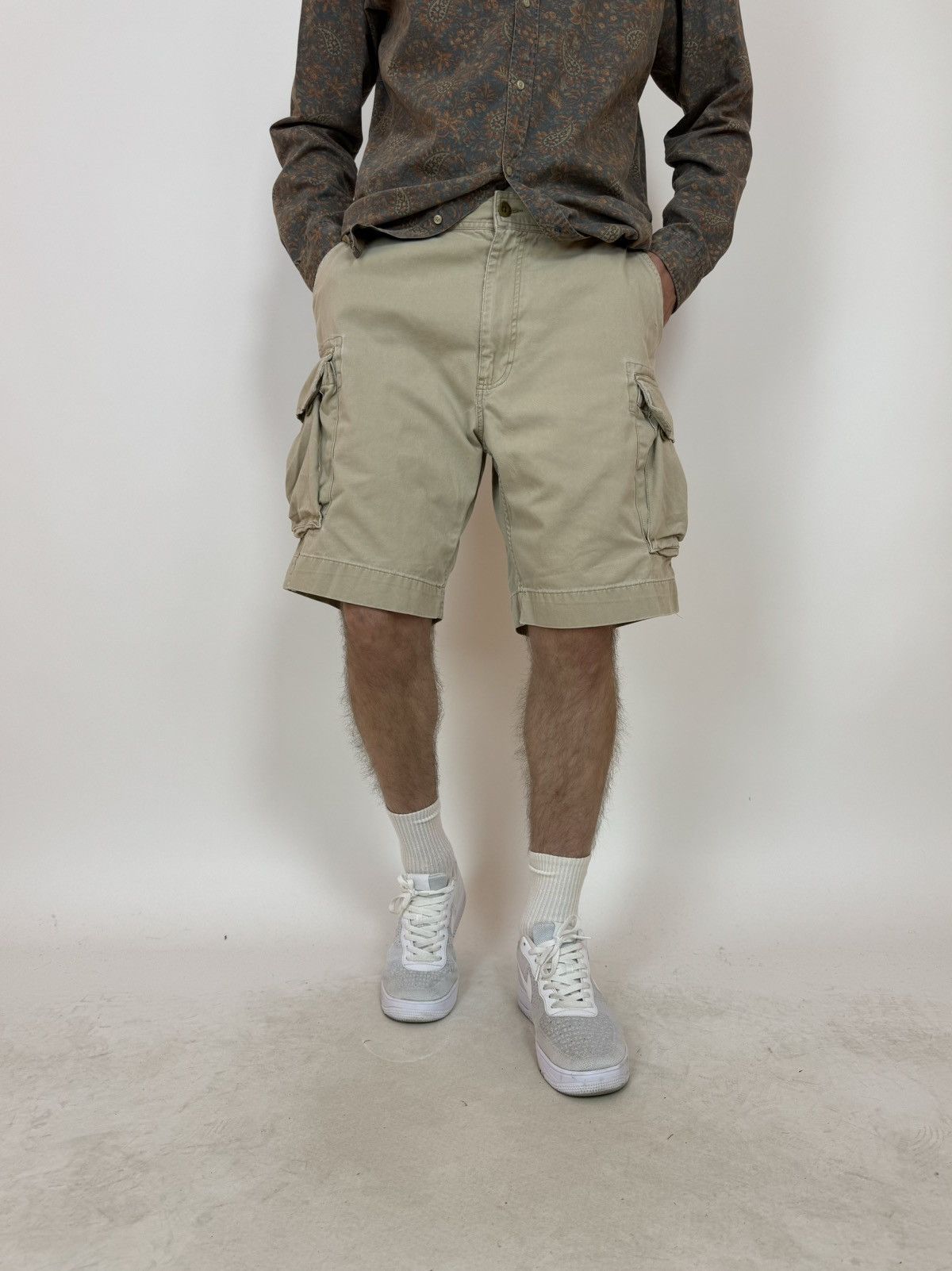 Vintage Polo Ralph Lauren Vintage Cargo Shorts Mens Size 35 Size US 35 - 5 Thumbnail