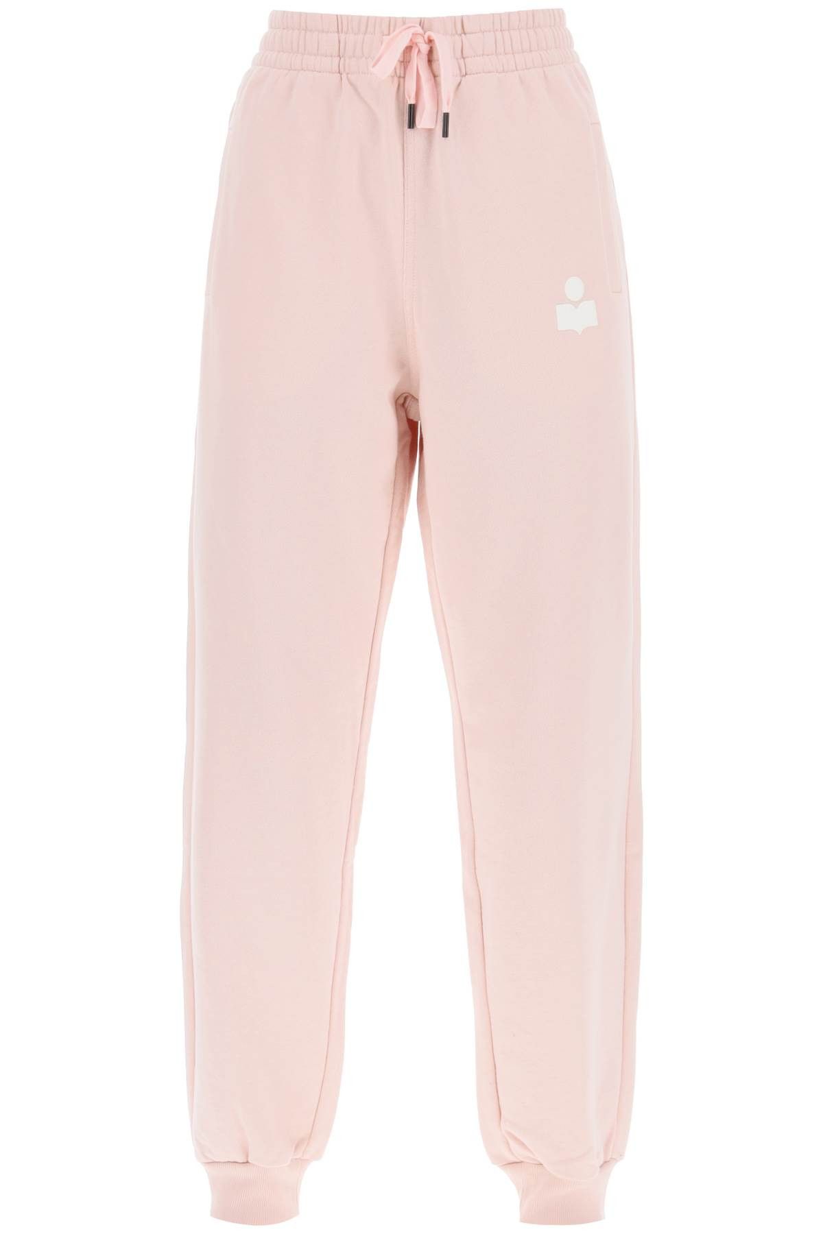 image of Isabel Marant Etoile Malona Joggers in Pearl Rose Ecru, Women's (Size 26)