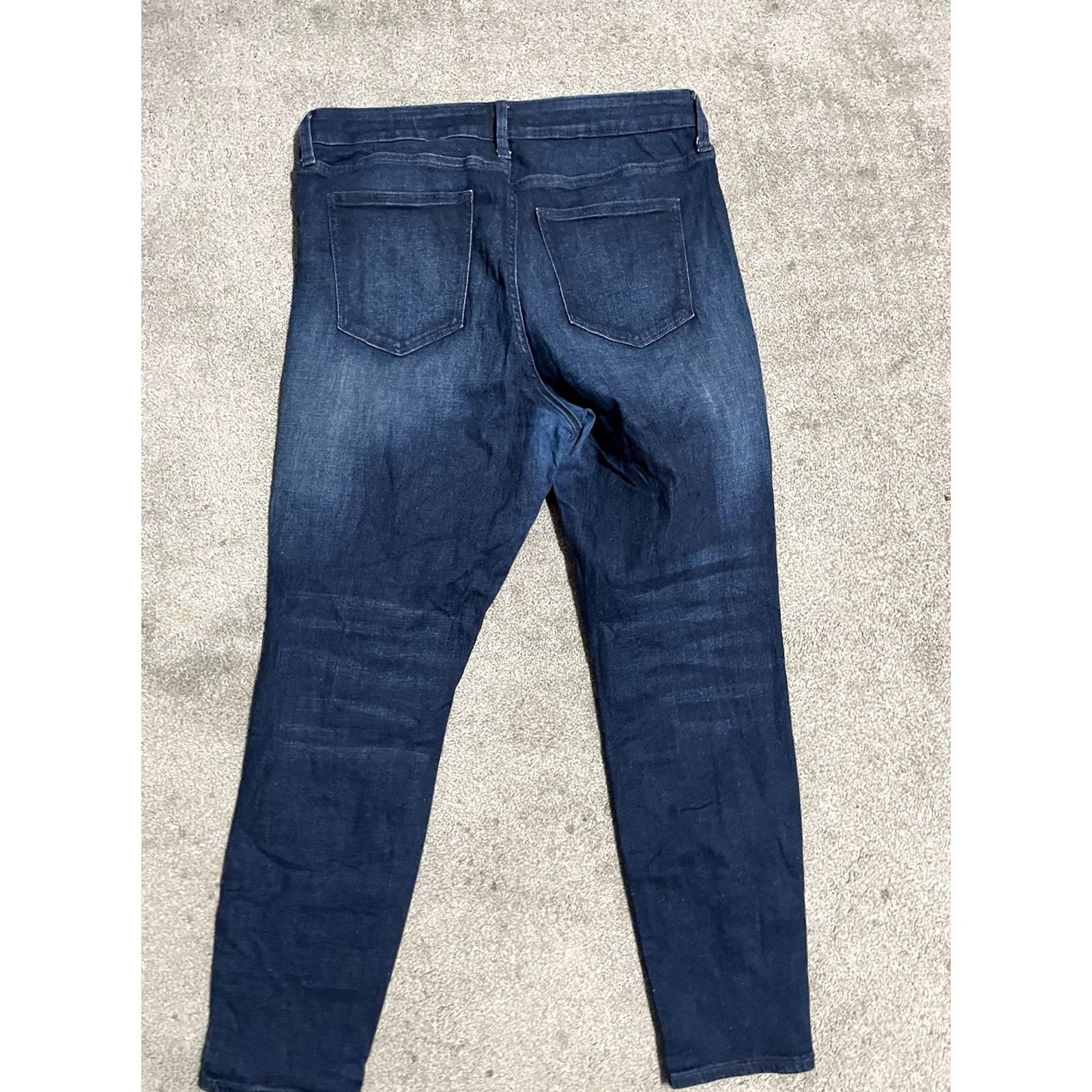 Gap GAP Universal Skinny Jeans Denim Blue Light Wash Size 14/32R Button Zip women Size 36" / US 14 / IT 50 - 3 Thumbnail