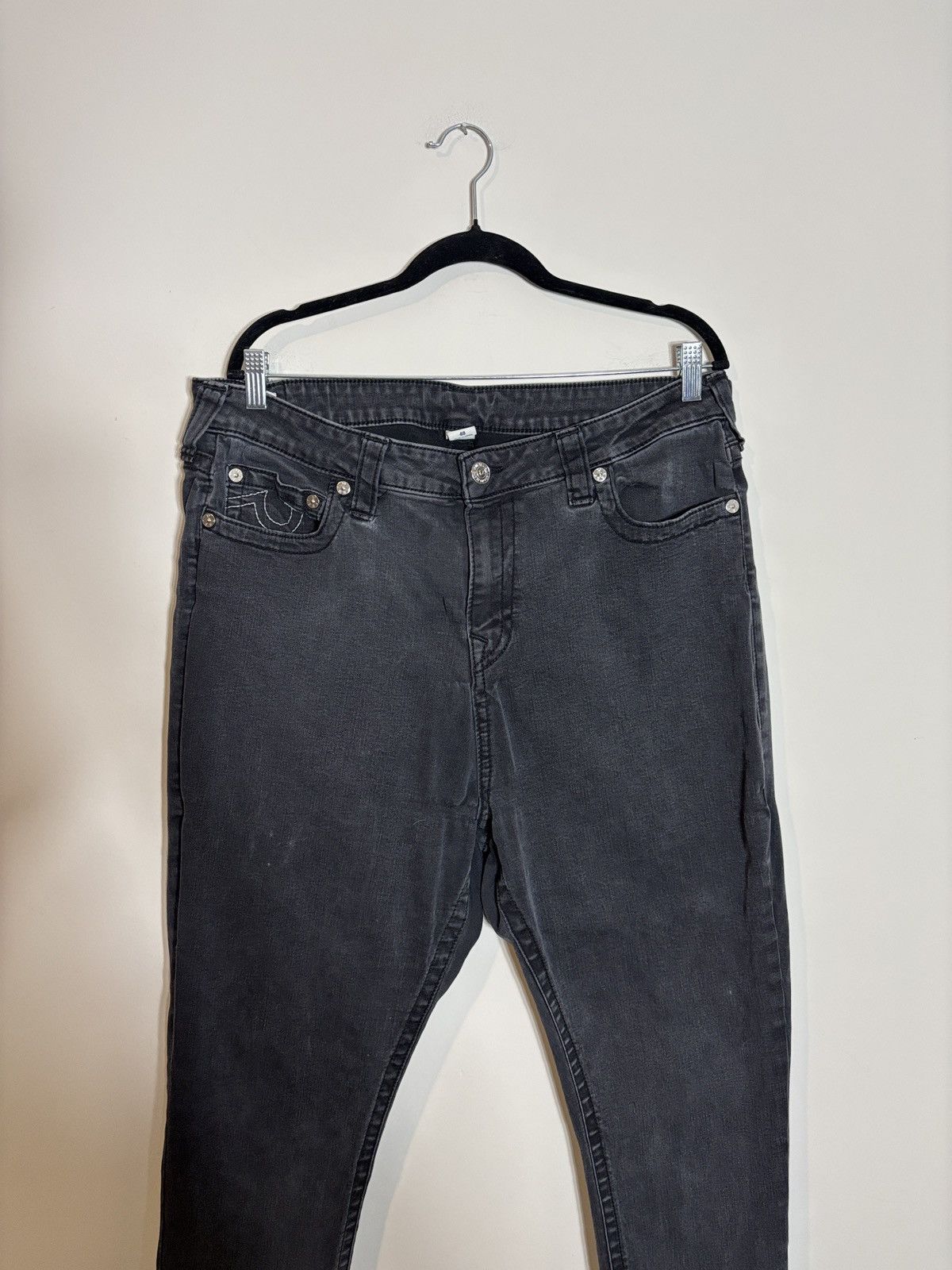 True Religion True Religion Jennie Curvy Mid Rise Skinny Jeans Size 36" / US 14 / IT 50 - 2 Thumbnail
