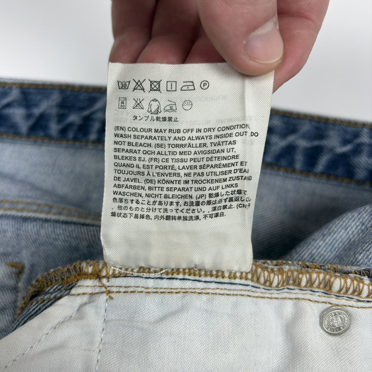 Acne Studios Acne Studios Pop Lt Vintage Denim Jeans Size US 34 / EU 50 - 16 Thumbnail