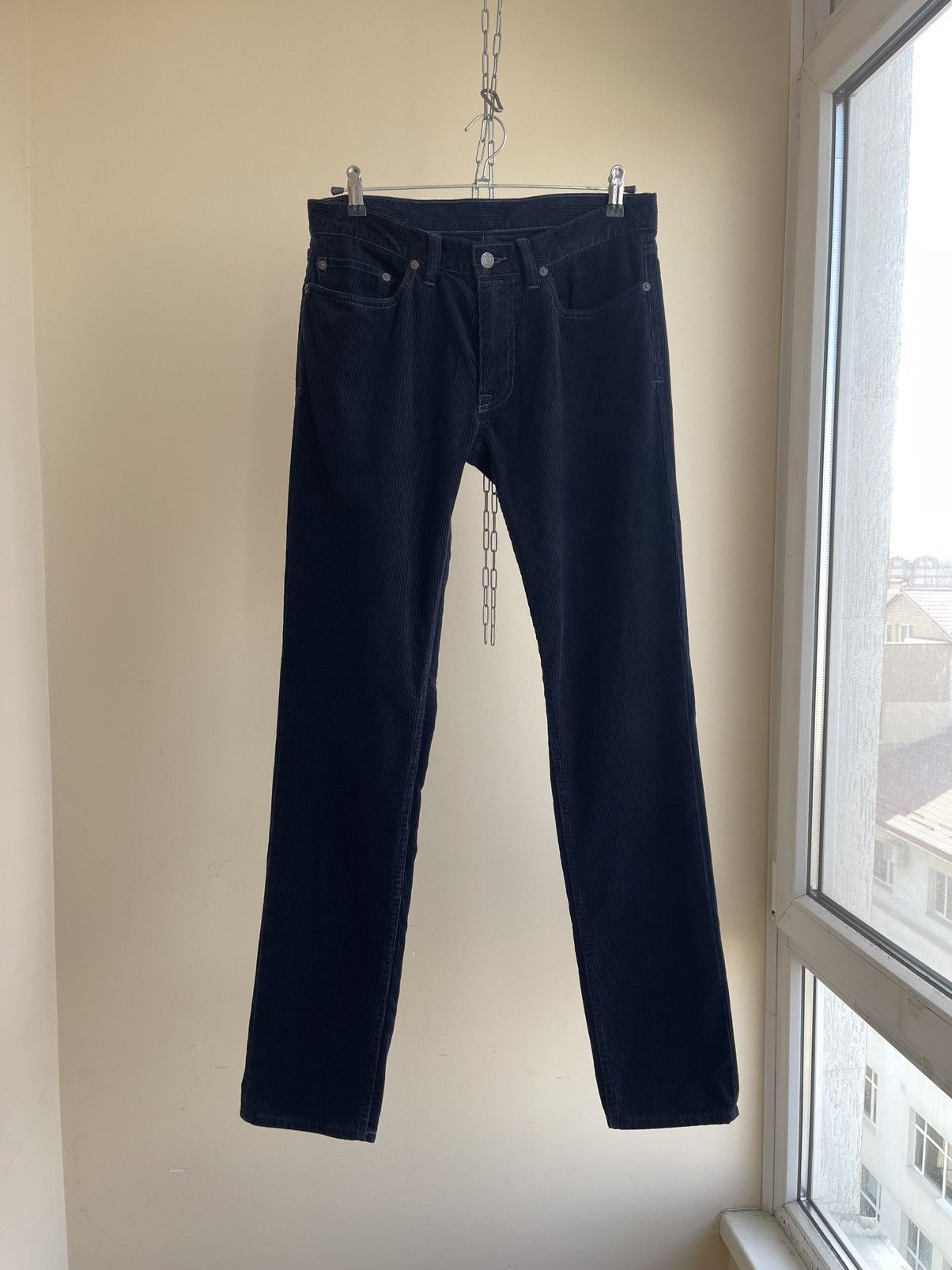 Polo Ralph Lauren PRL 381 Slim Straight Fit Corduroy 5 Pocket Jeans Pants Size US 30 / EU 46 - 1 Thumbnail