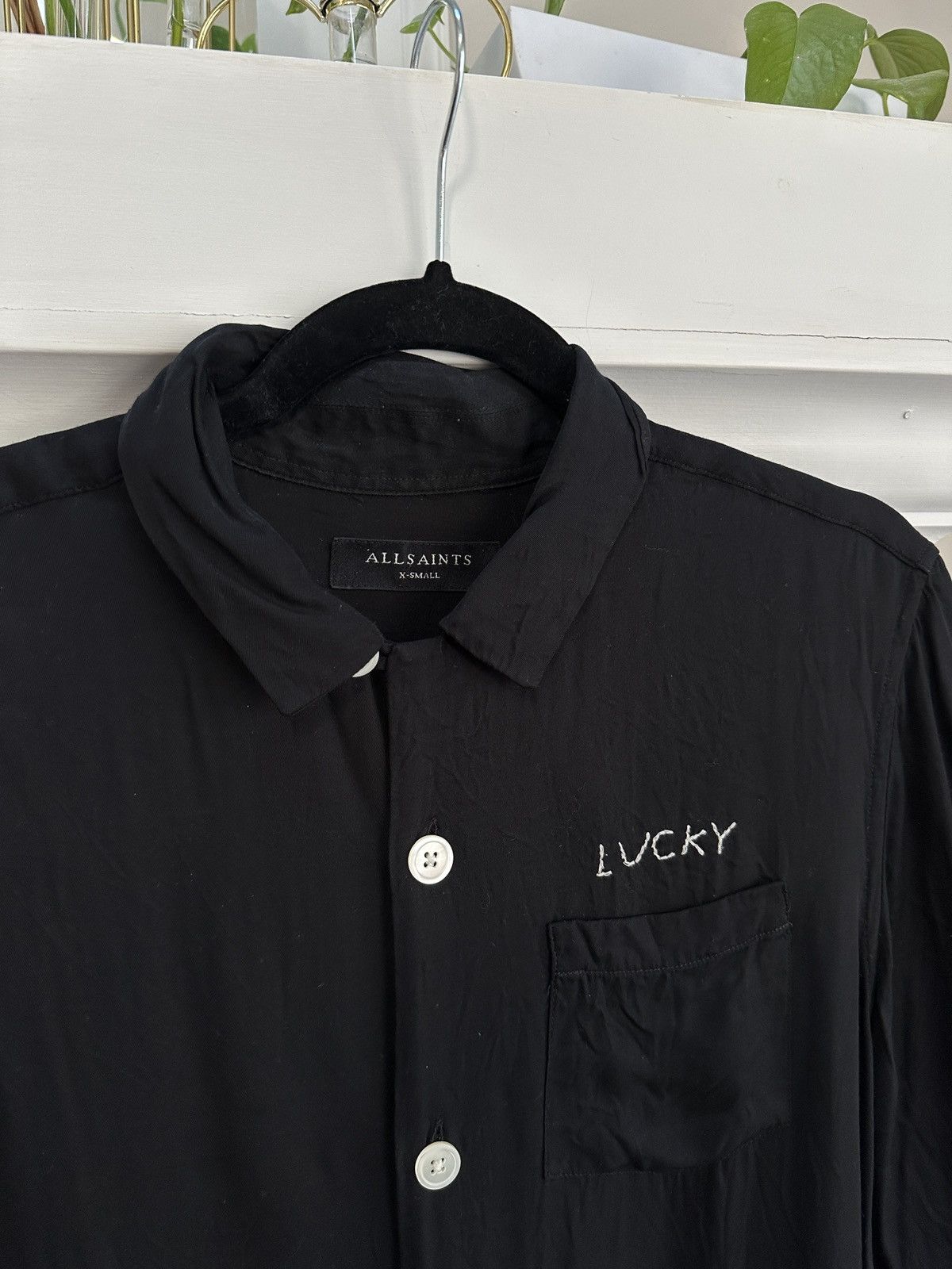 Allsaints Lucky Ss Shirt Allsaints Black Size US XS / EU 42 / 0 - 2 Thumbnail