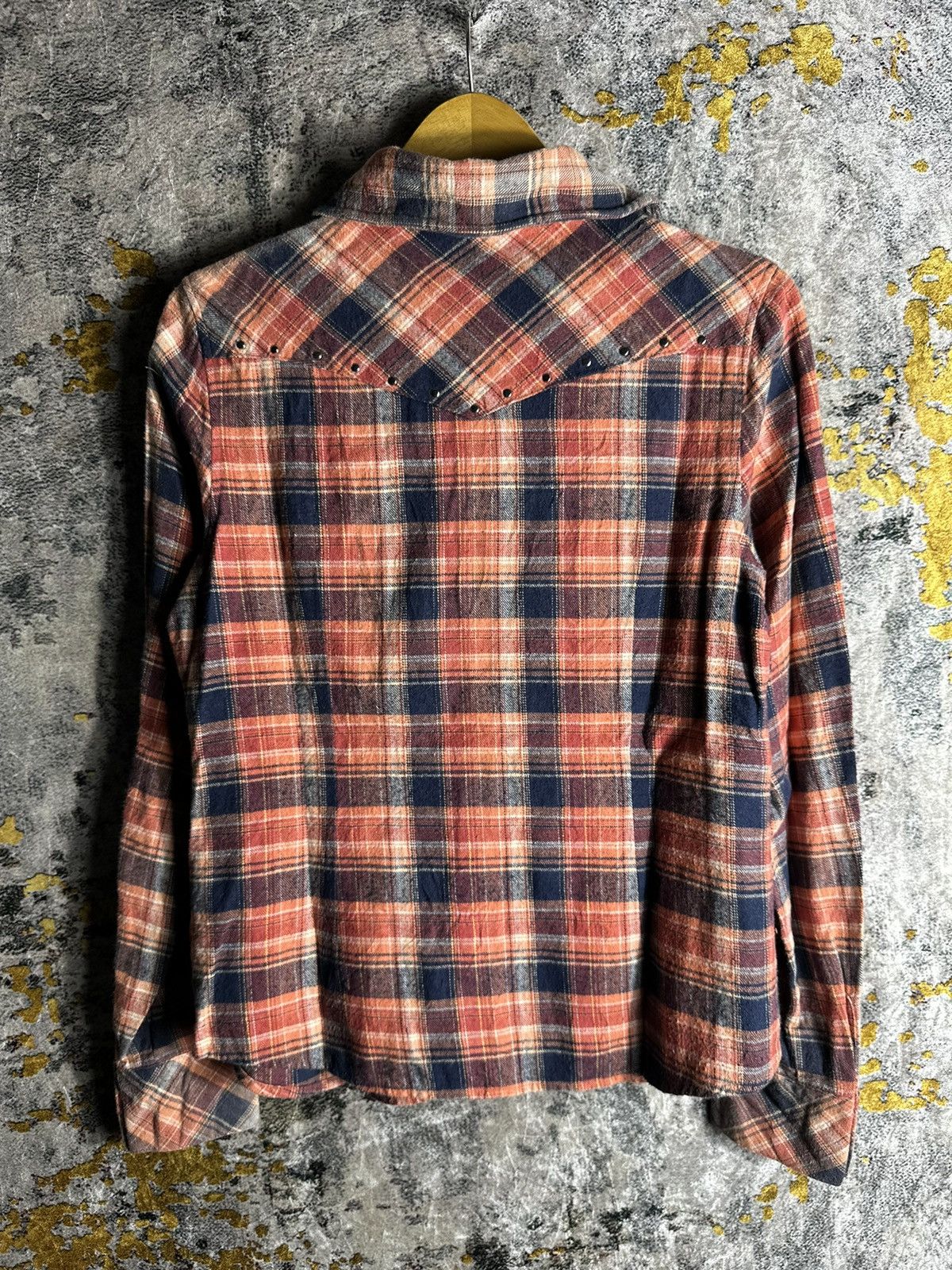 Beauty Beast UNDEFINED STUDDED VINTAGE LEE WESTERN SHIRT IFSIX LGB STYLE Size US M / EU 48-50 / 2 - 4 Thumbnail