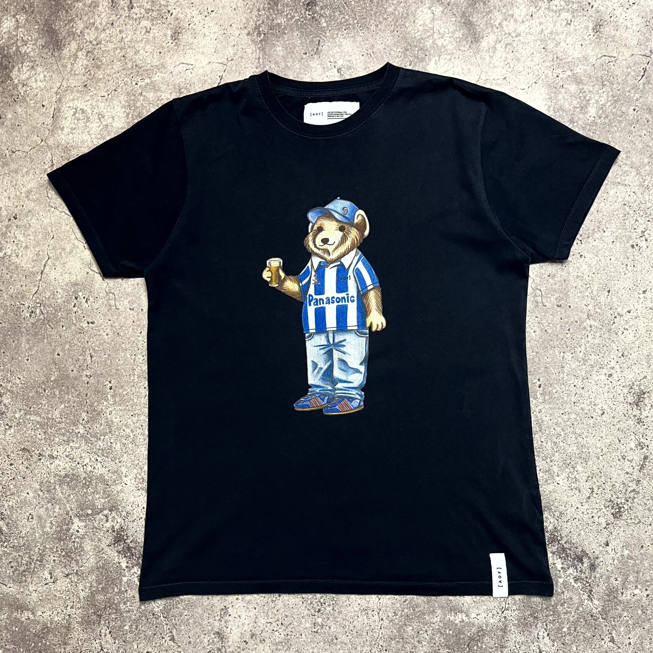 Other Bear Football Fan Graphic Black T-Shirt Panasonic Size S Size US S / EU 44-46 / 1 - 1 Thumbnail