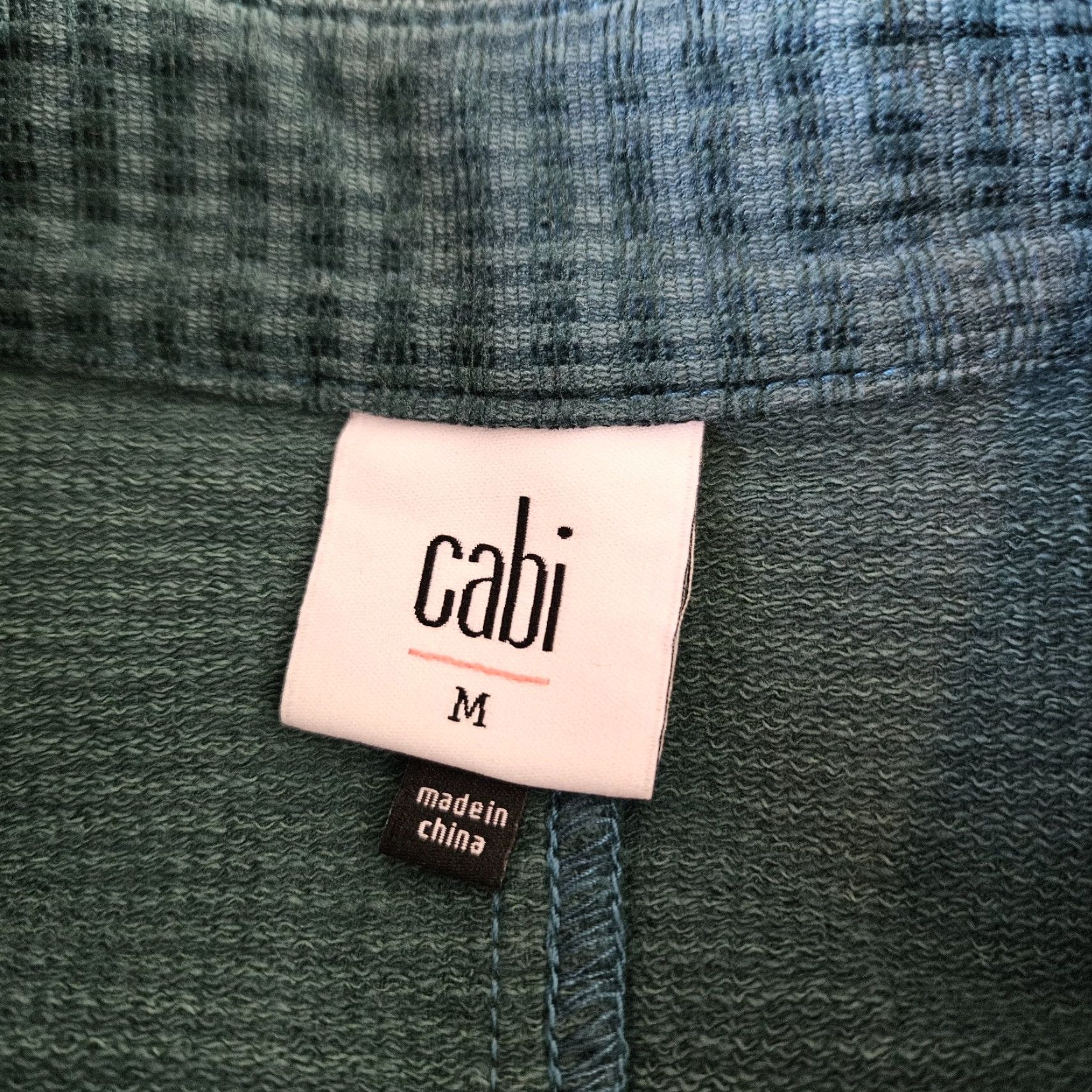 Vintage Cabi Lennon Jacket Womens M Green Teal Military Cotton Blend Jacket Size M / US 6-8 / IT 42-44 - 6 Thumbnail