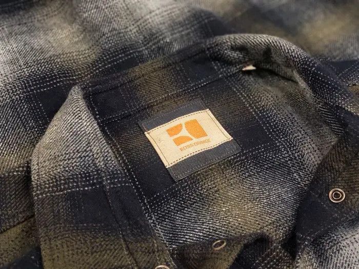 Hugo Boss Boss Orange Overshirt Flannel Checkered Wool Blend Shirt Size US XL / EU 56 / 4 - 5 Thumbnail