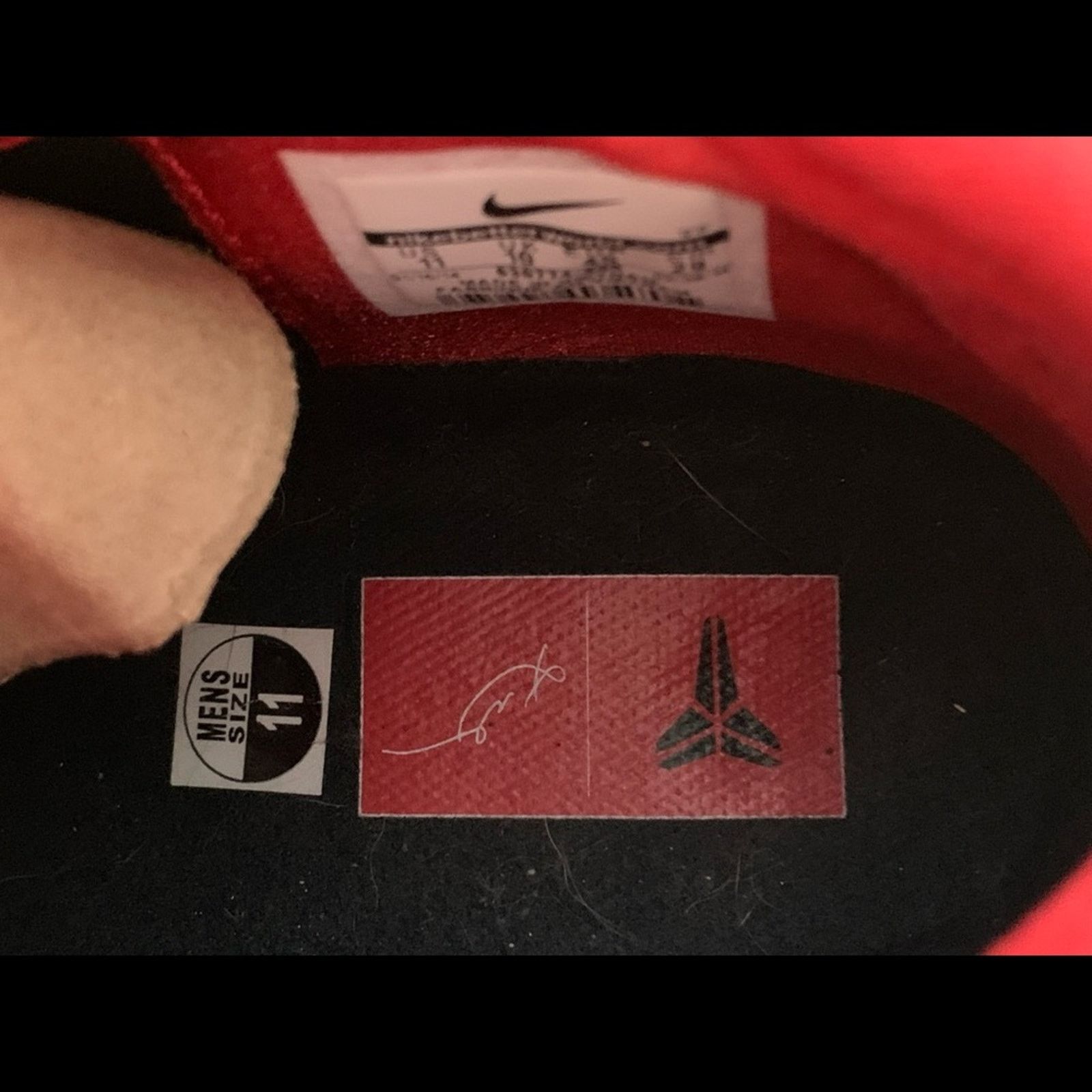 Nike NIKE KOBE 9 LIFESTYLE UNIVERSITY RED CEMENT 2014 LIKE NEW Size US 11 / EU 44 - 4 Thumbnail