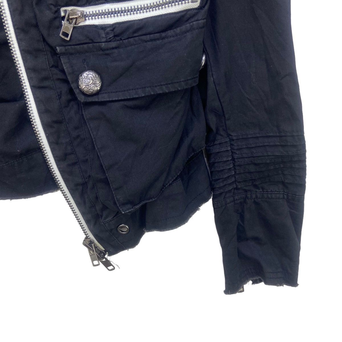 Japanese Brand Japanese Brand Punk Anarchy Distressed Jacket Size S / US 4 / IT 40 - 12 Thumbnail