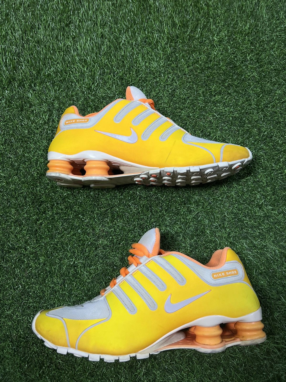 Nike × Vintage Y2K NIKE SHOX NZ “Bright Citrus” Size US 9.5 / IT 39.5 - 6 Thumbnail