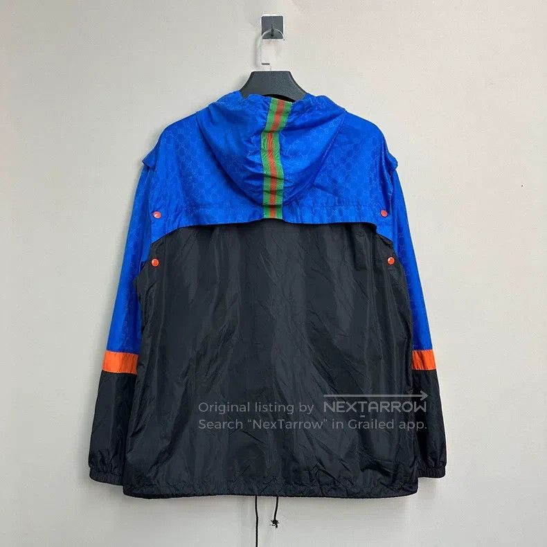 Gucci Gucci Detachable black basket windbreaker jacket Size US S / EU 44-46 / 1 - 2 Thumbnail