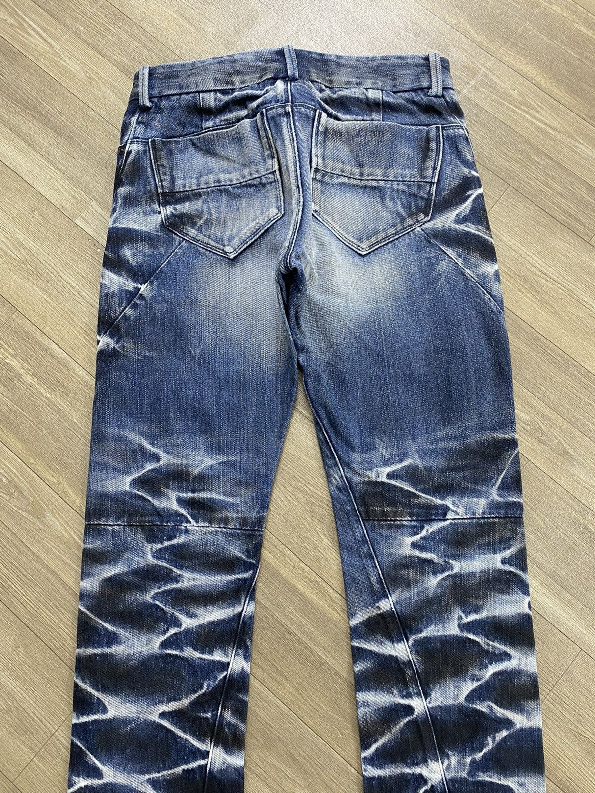 BUFFALO BOBS Buffalo Bobs Johnny Wolf Distressed Clawmark Mudmax Jeans Size US 32 / EU 48 - 19 Thumbnail
