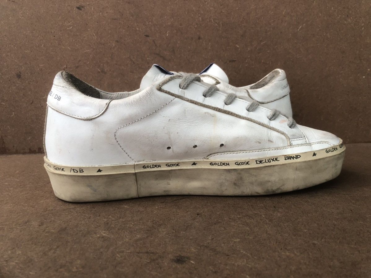 Golden Goose Golden Goose Hi-Star White Leather Women’s Sneakers Size 37 Size US 7 / IT 37 - 7 Thumbnail