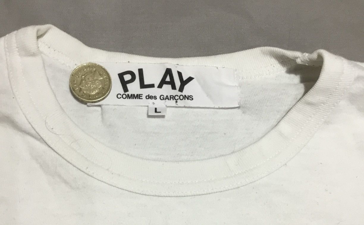 Other CDG Play COMME des GARÇONS White Red Heart L Size US L / EU 52-54 / 3 - 4 Thumbnail