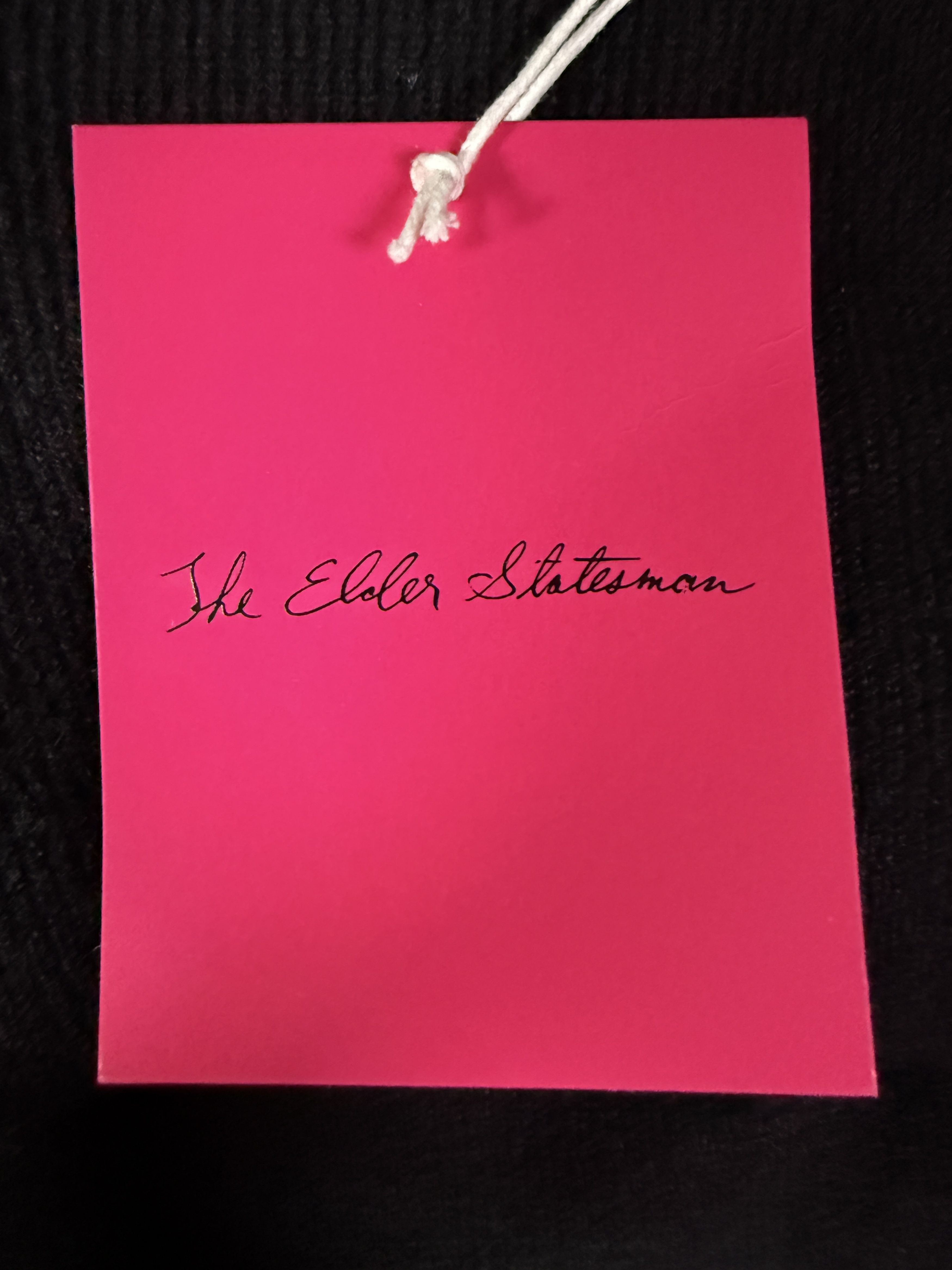 The Elder Statesman $895 The Elder Statesman Delicash Black Flare Pant Size 27" / US 4 / IT 40 - 10 Thumbnail