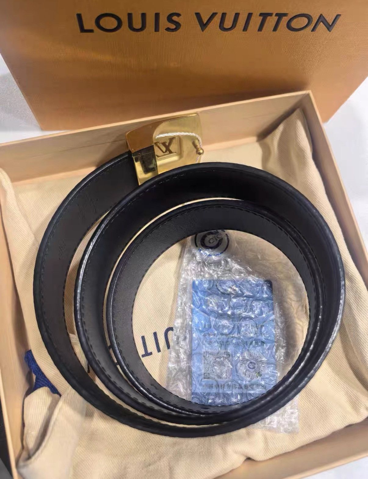 Louis Vuitton Louis Vuitton black monogram multicolour belt J38 Size ONE SIZE - 5 Thumbnail