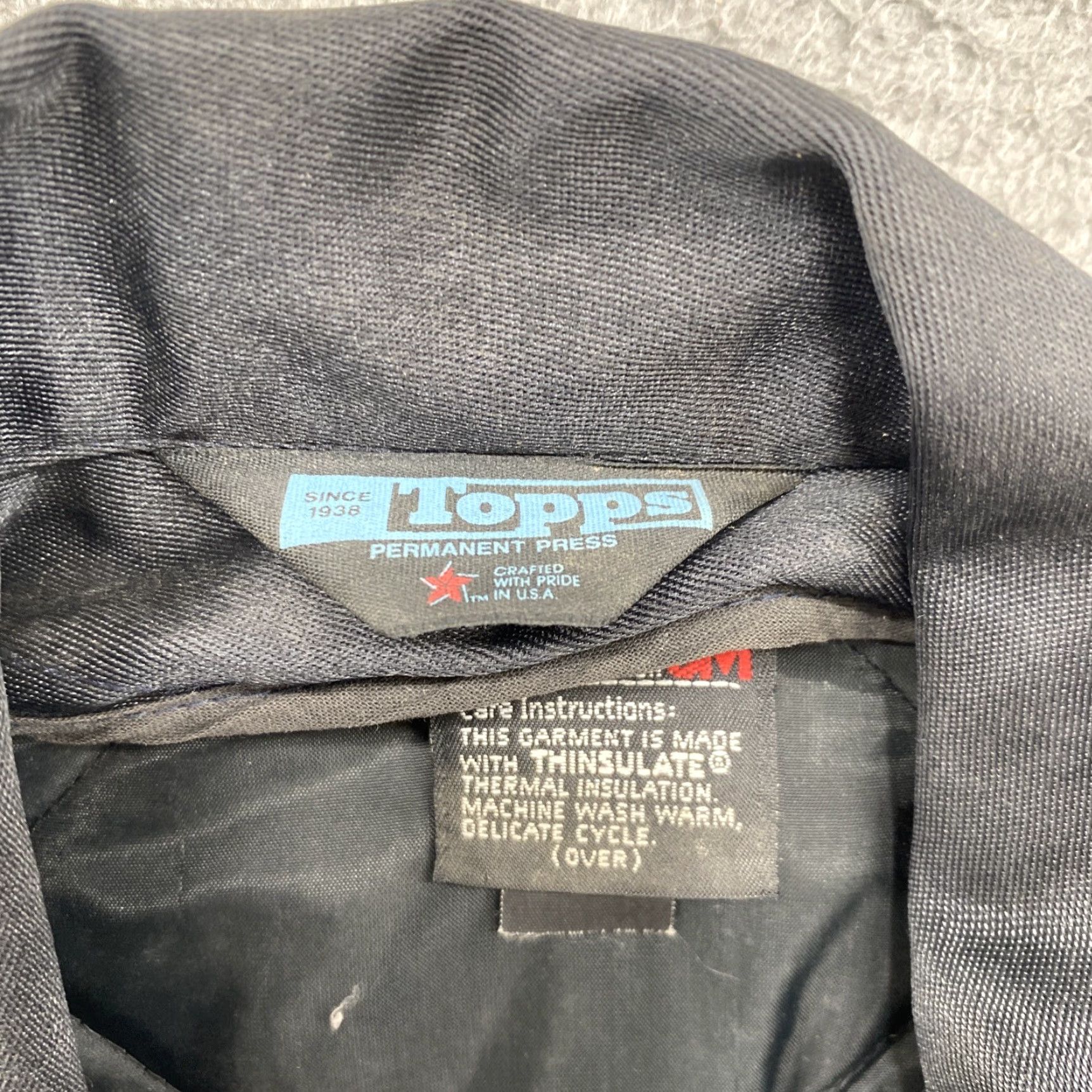 Vintage VINTAGE Topps Permanent Press Full Zip Mechanic Workwear Jacket Men’s Size 44R Mens Size US S / EU 44-46 / 1 - 6 Thumbnail