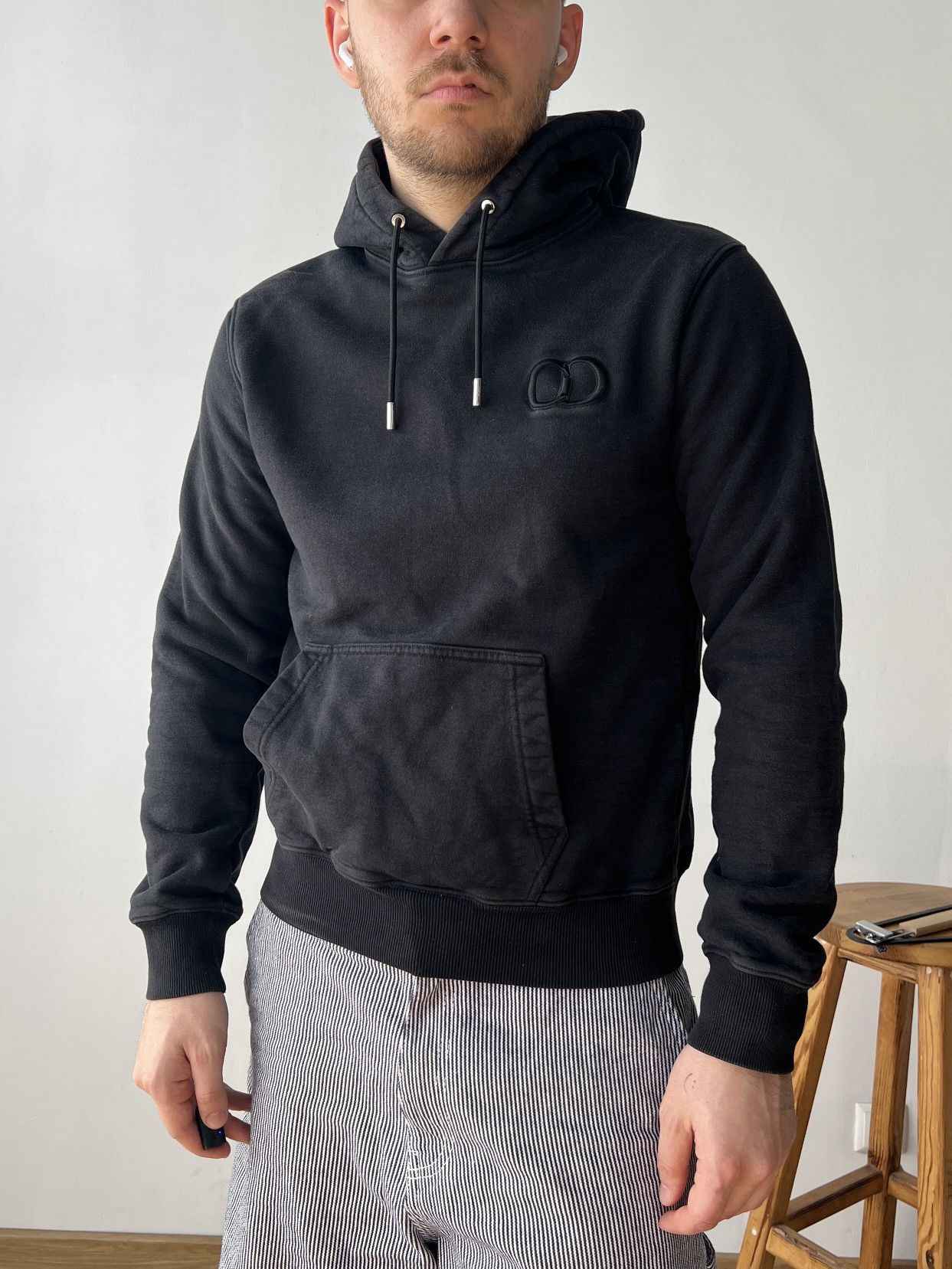 Dior Christian Dior CD Icon Hoodie Black S-M Size US M / EU 48-50 / 2 - 1 Thumbnail
