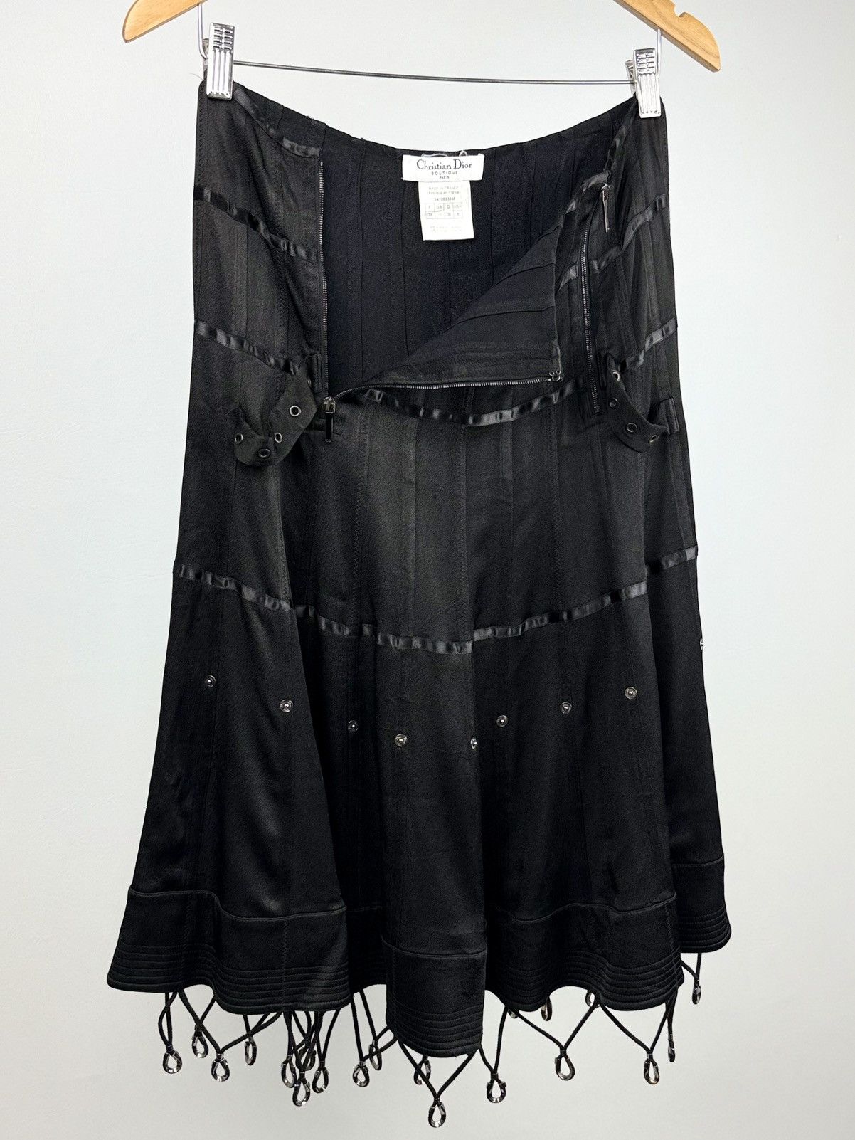Dior Archive - Dior - John Galliano - FW/03 - Pirate - Skirt Size 28" / US 6 / IT 42 - 3 Thumbnail