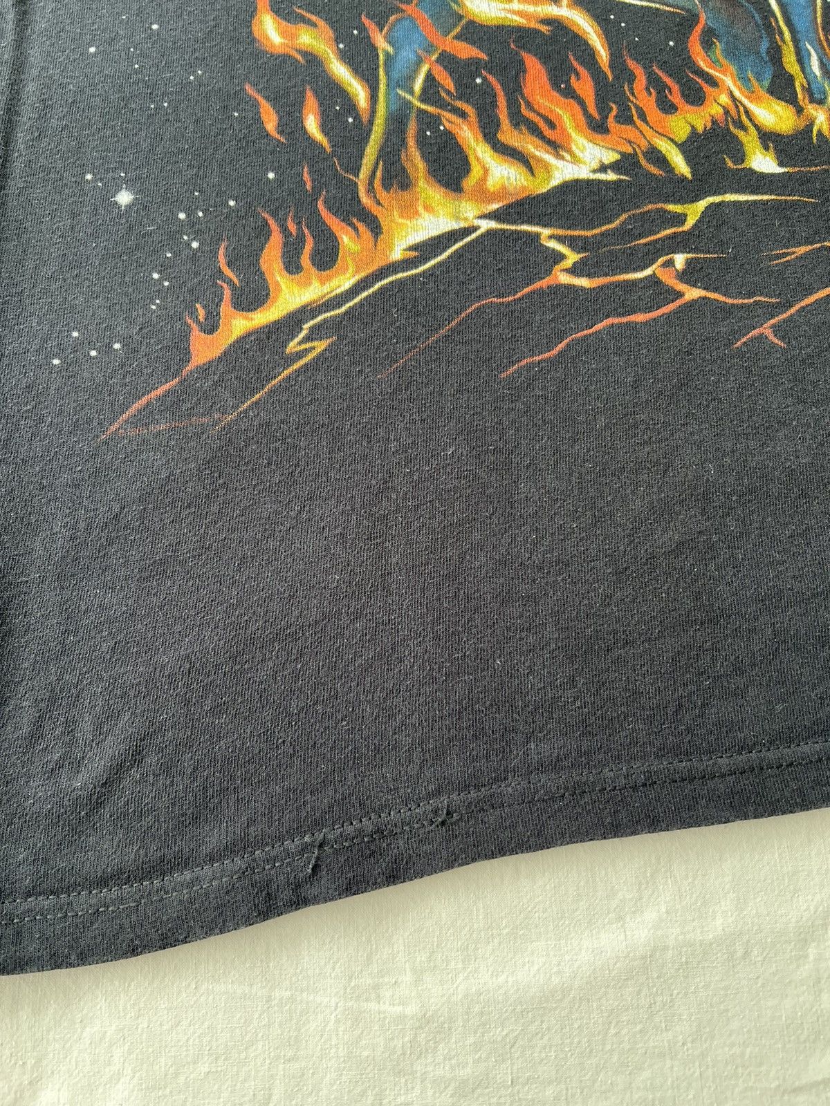 Liquid Blue Vintage 2003 Liquid Blue Grim Reaper Black T-shirt Size US L / EU 52-54 / 3 - 15 Thumbnail