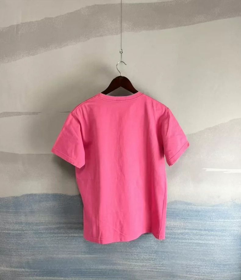 Dior Dior Dior Pink Short Sleeve Embroidered T-shirt-2507 Size M / US 6-8 / IT 42-44 - 3 Thumbnail