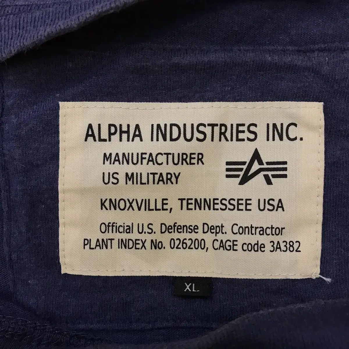 Alpha Industries ALPHA INDUSTRIES Manufacturer US Military Tee Shirt 1959 Size US XL / EU 56 / 4 - 6 Thumbnail