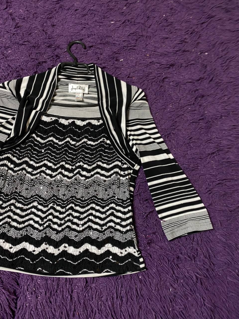 Joseph Ribkoff × Vintage Joseph Ribkoff Zebra Print Long Sleeve Sweater Size XL / US 12-14 / IT 48-50 - 15 Thumbnail